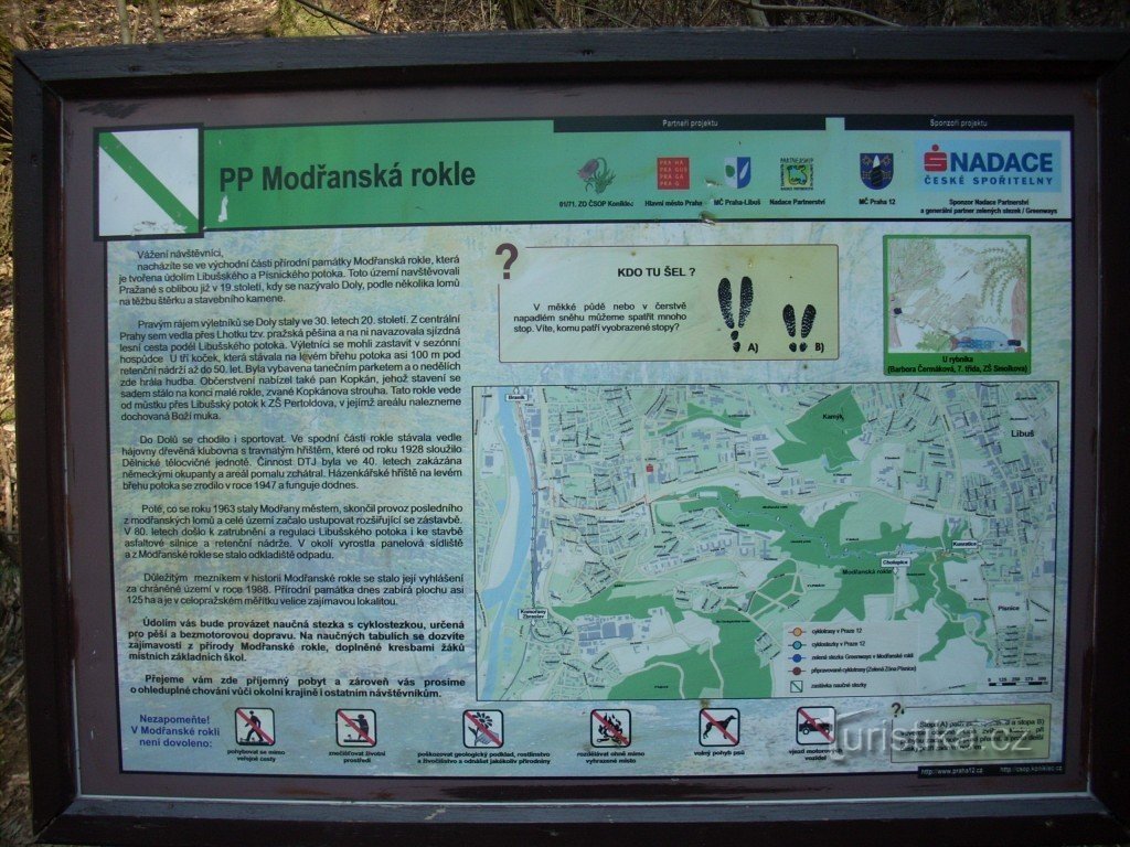 Za krásnou přírodou a poznáním do Modřanské rokle