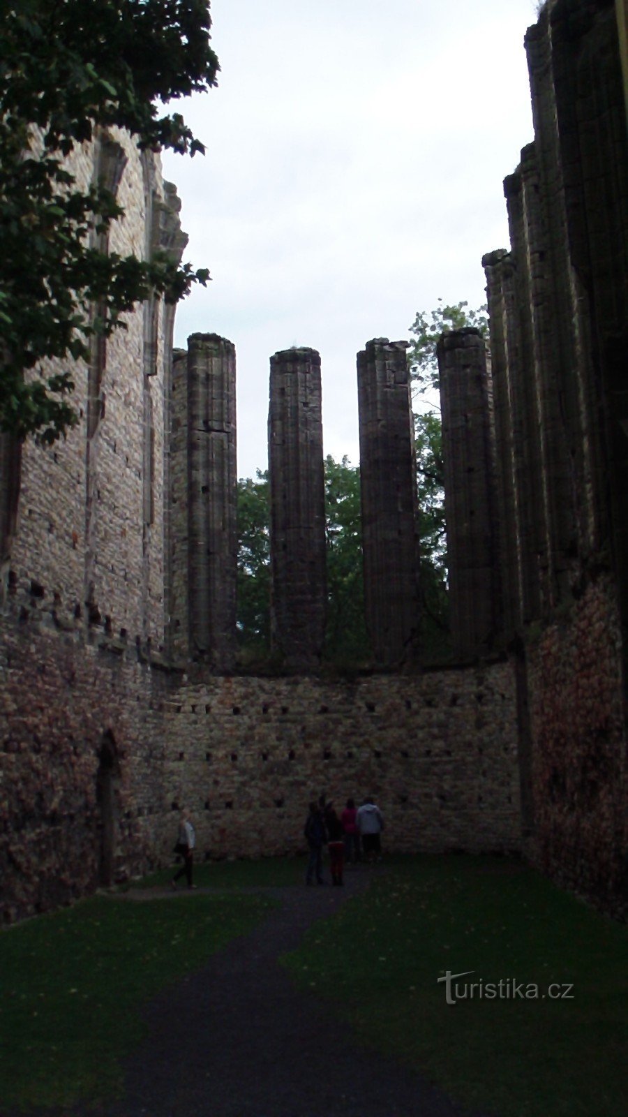 Behind the undelivered monastery