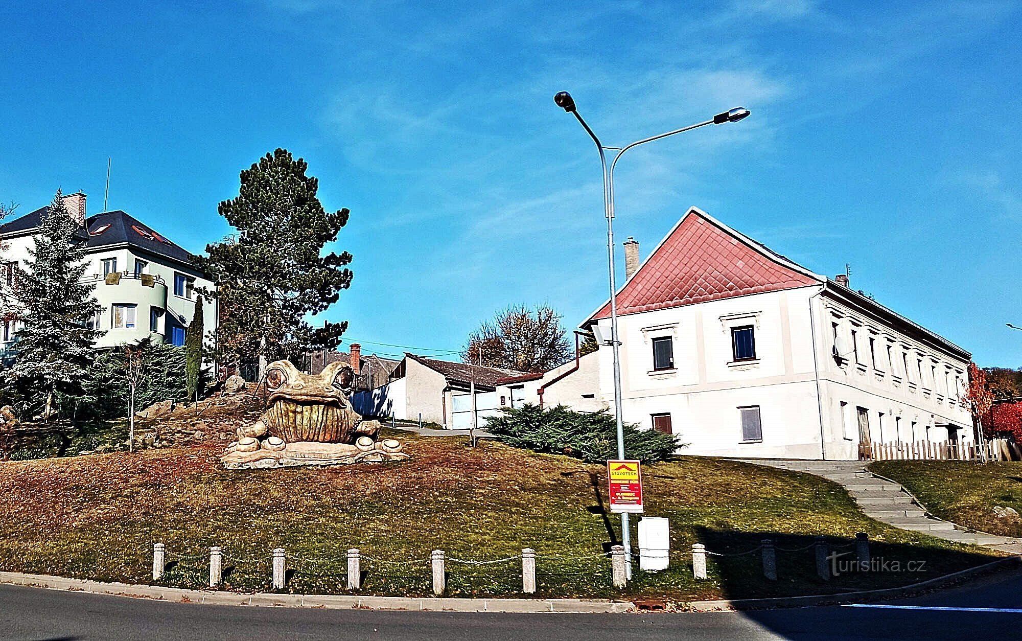 Na de gigantische kikker naar Tršice