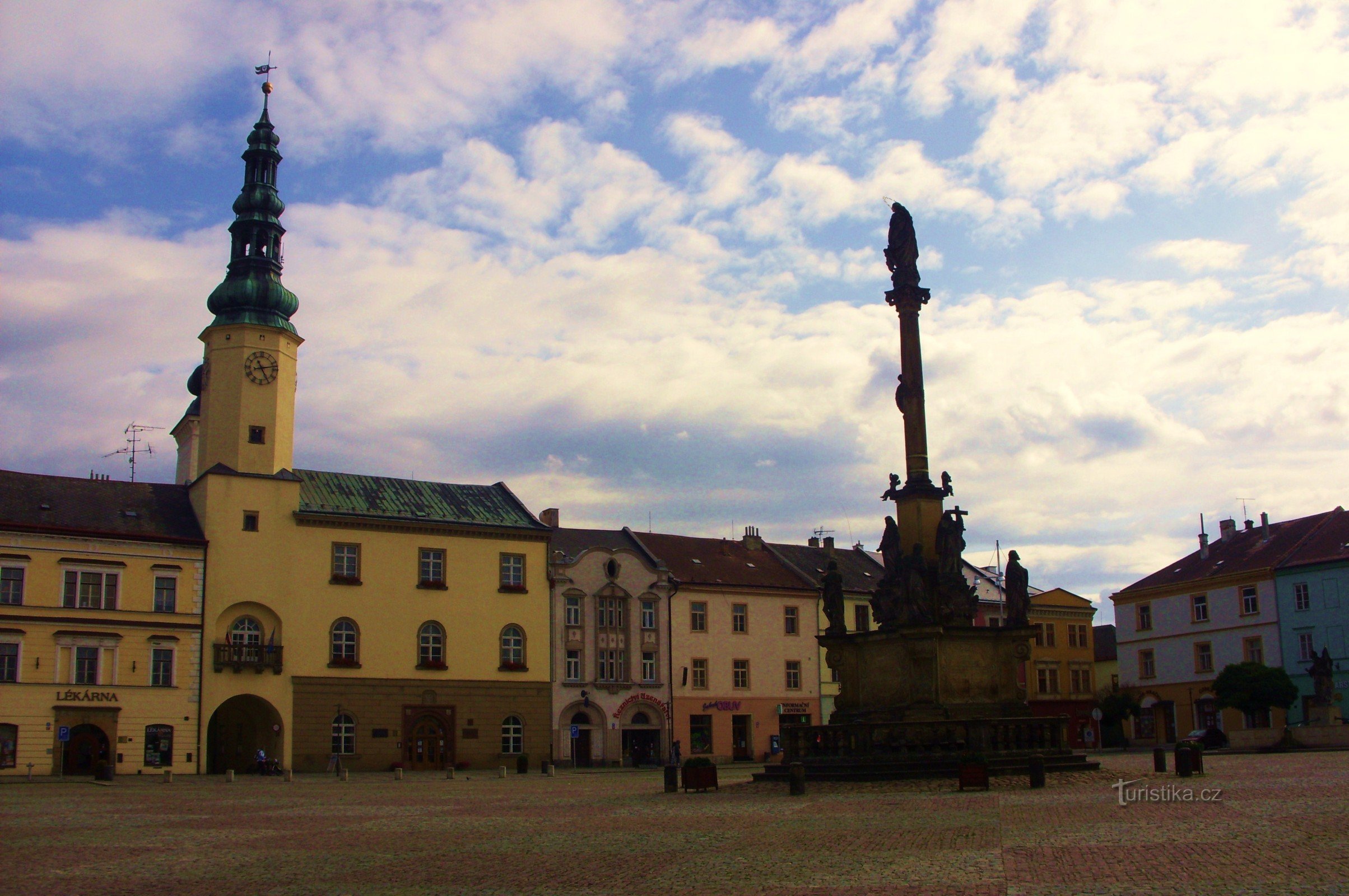 For monuments to Moravská Třebová