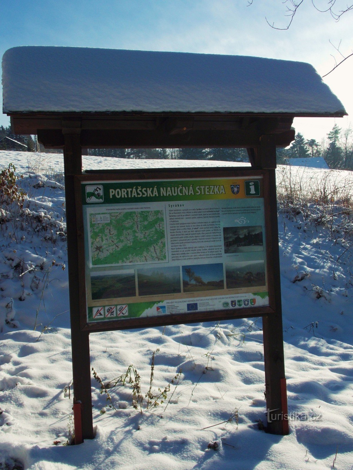 Efter den första snön till Syrákov och till Jasenná