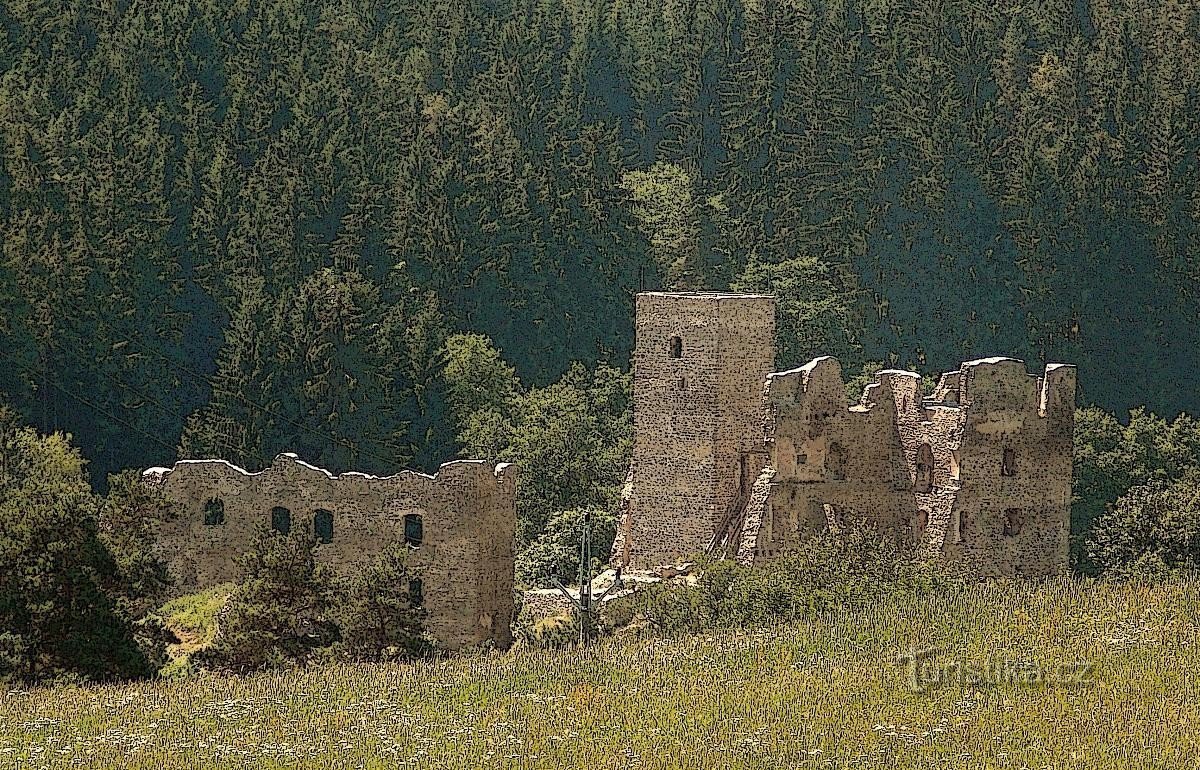 Para el romance en el castillo de Rokštejn