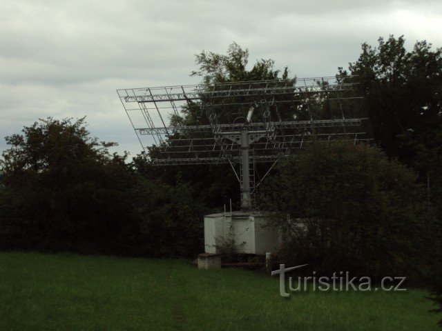 Bag solen og andre stjerner ved Ondřejov-observatoriet