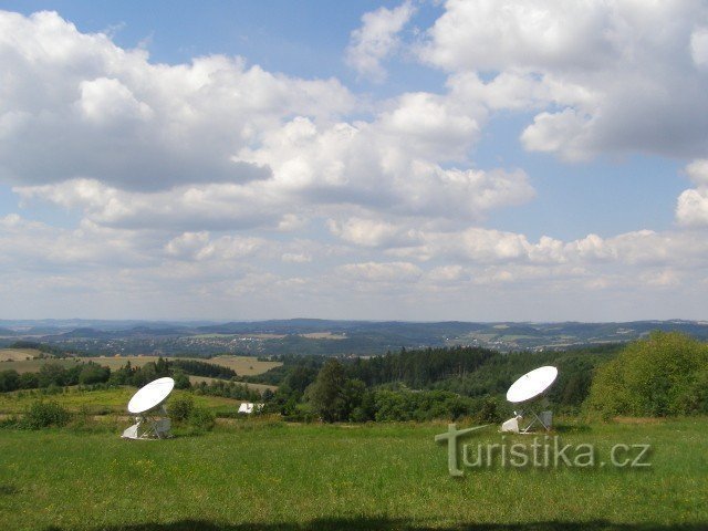 Achter de zon en andere sterren in het observatorium van Ondřejov