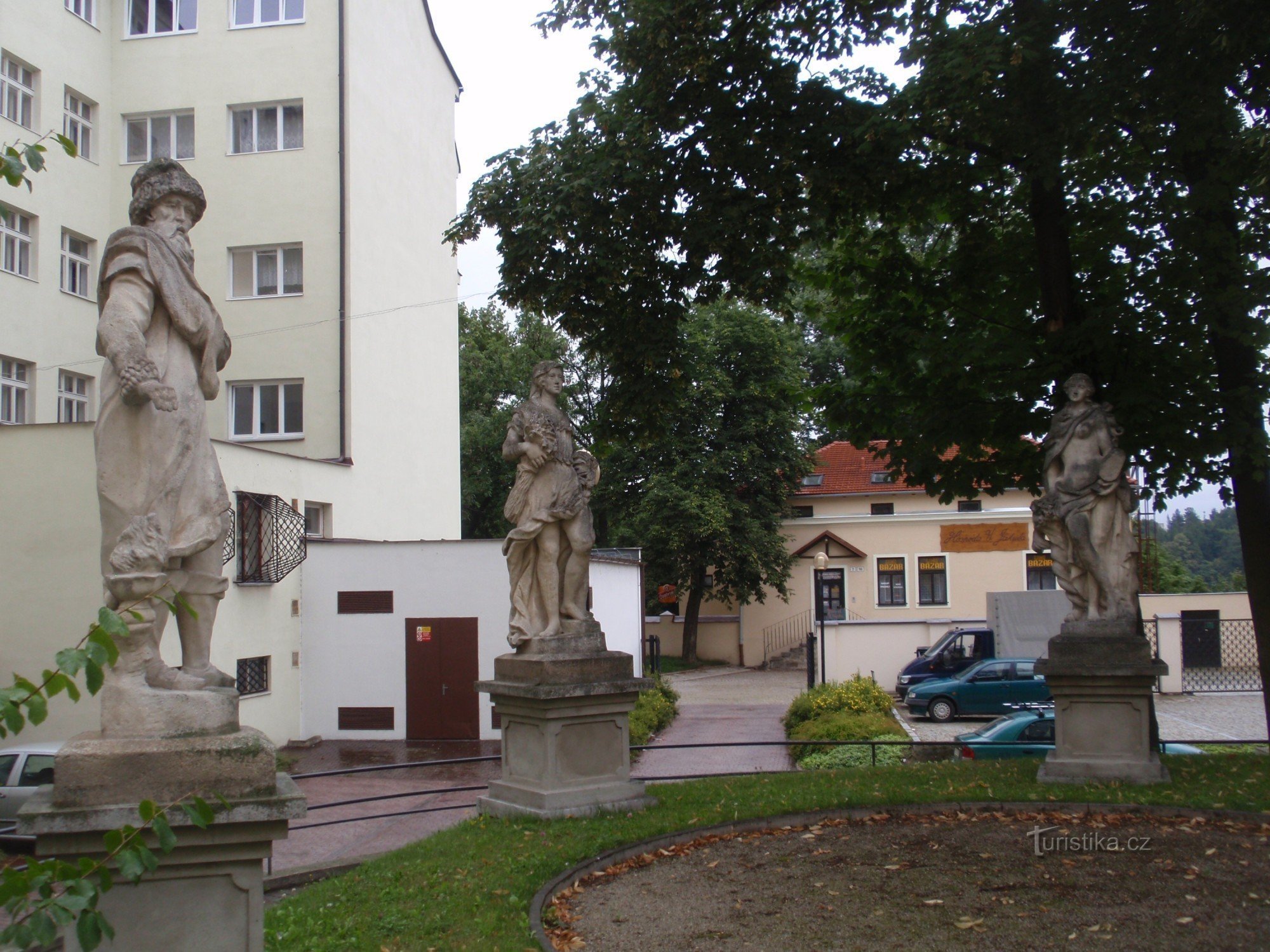 Podążaj za rzeźbiarzem JV Prchalem do Jihlava