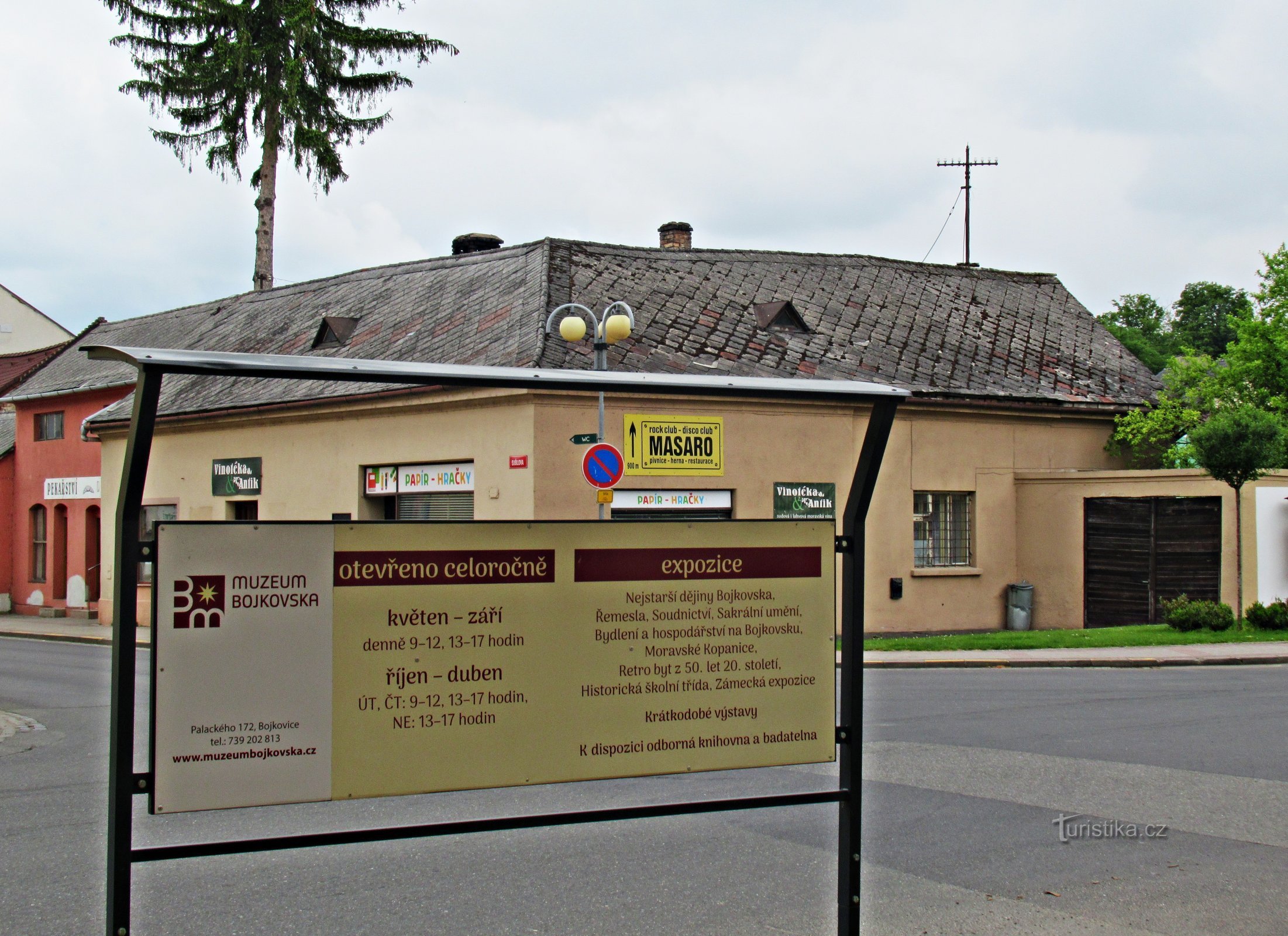 Bojkovicen museon nähtävyyksille