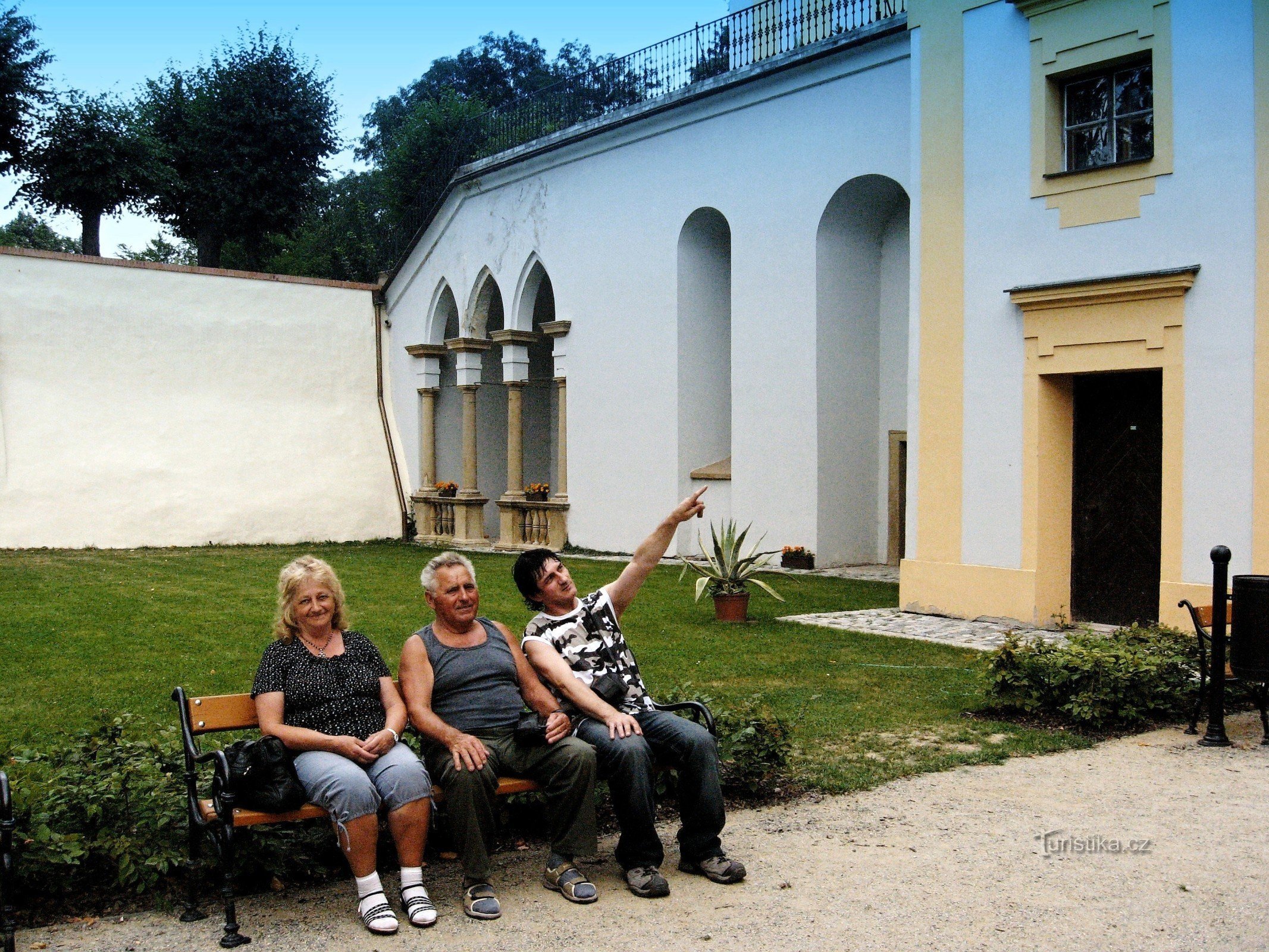 Para uma experiência no castelo em Tovačov