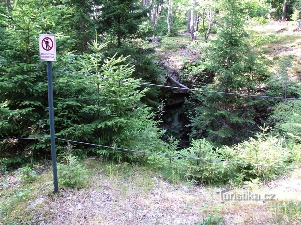 Sikkerhed ved minedrift efter pegmatitudvinding