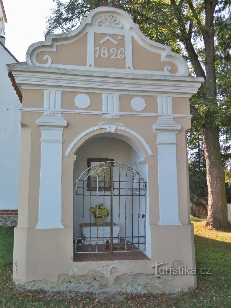 Záblatíčko - de kerk van de Maagd Maria en de kapel van St. Vojtěch