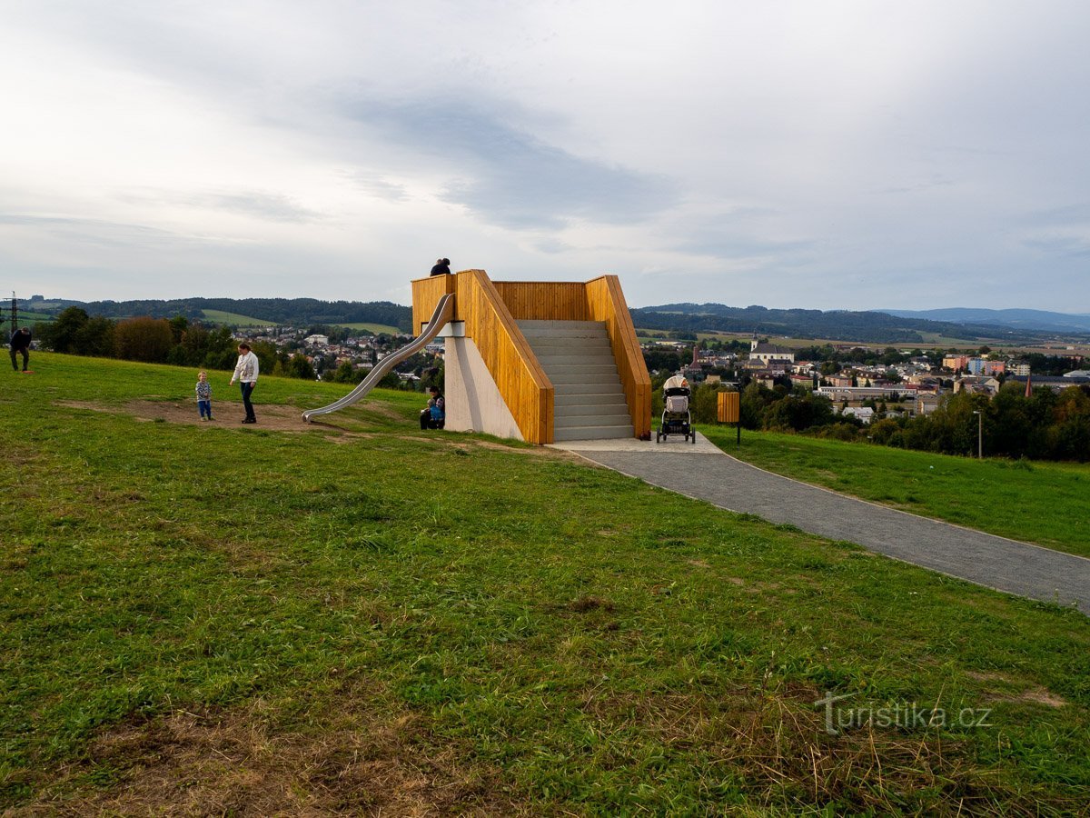 Zábřeh - utsikt över Humenc