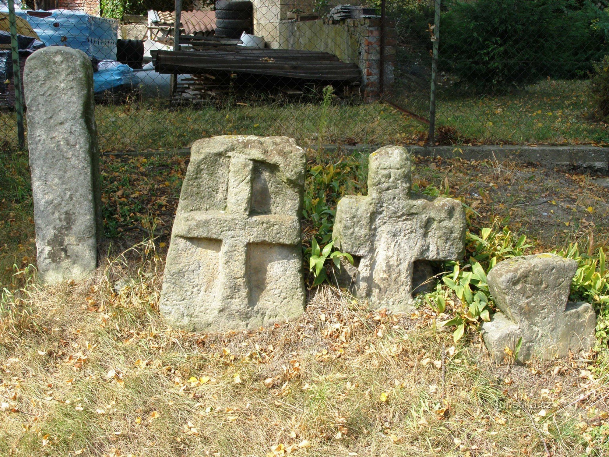 Zábřezí - peace crosses