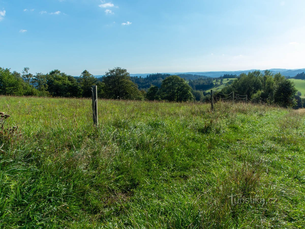 Las tierras altas de Zábřež no tienen hitos importantes