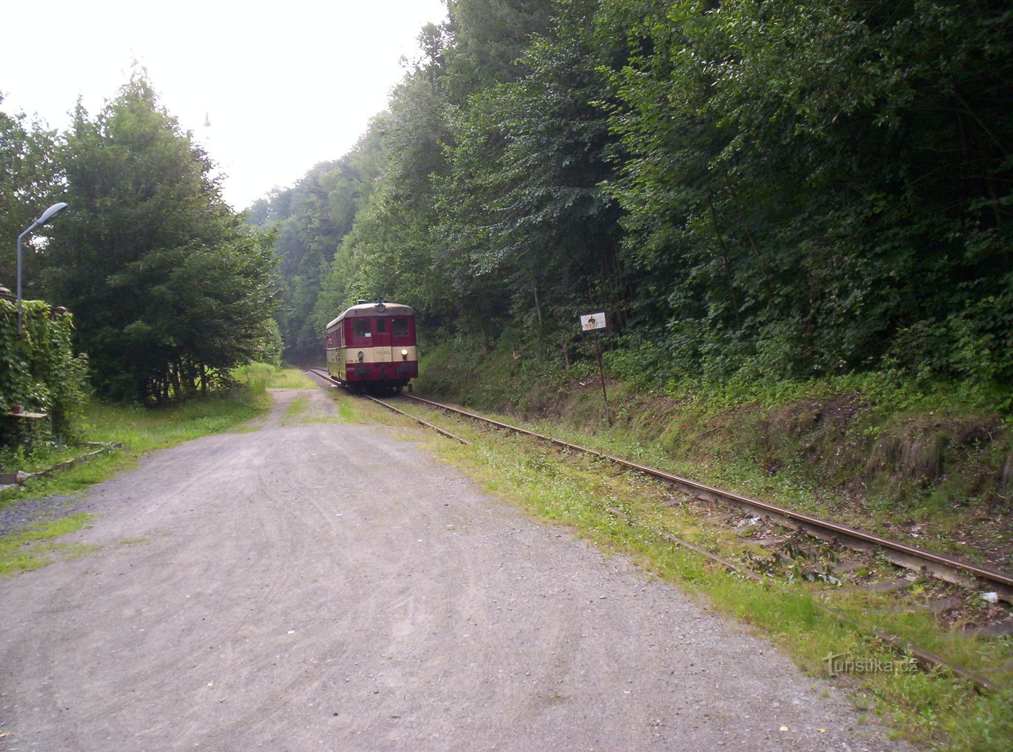 empezamos con un viaje en tren por la vía de la Cabra