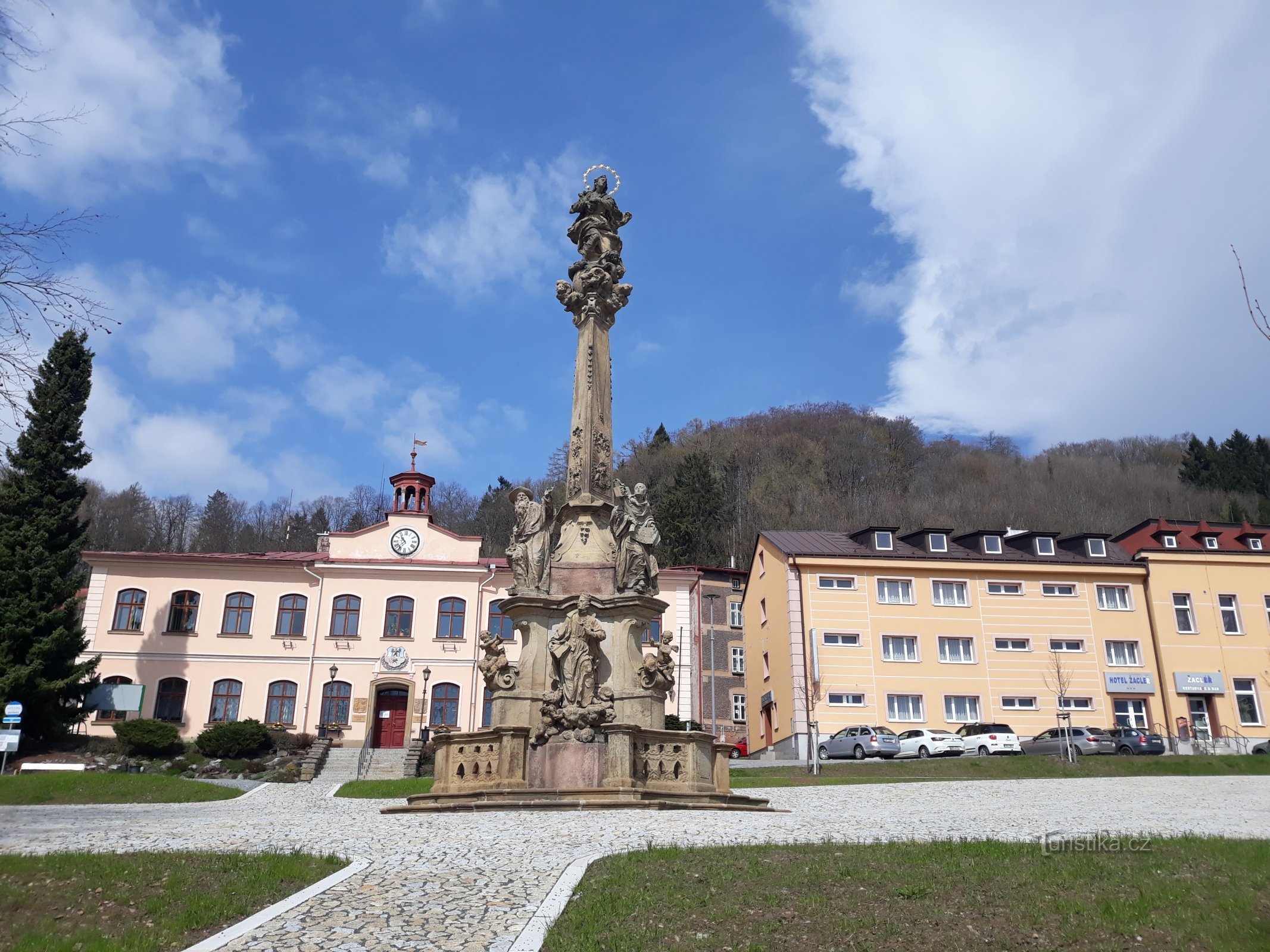 Žacléř - Colonne mariale