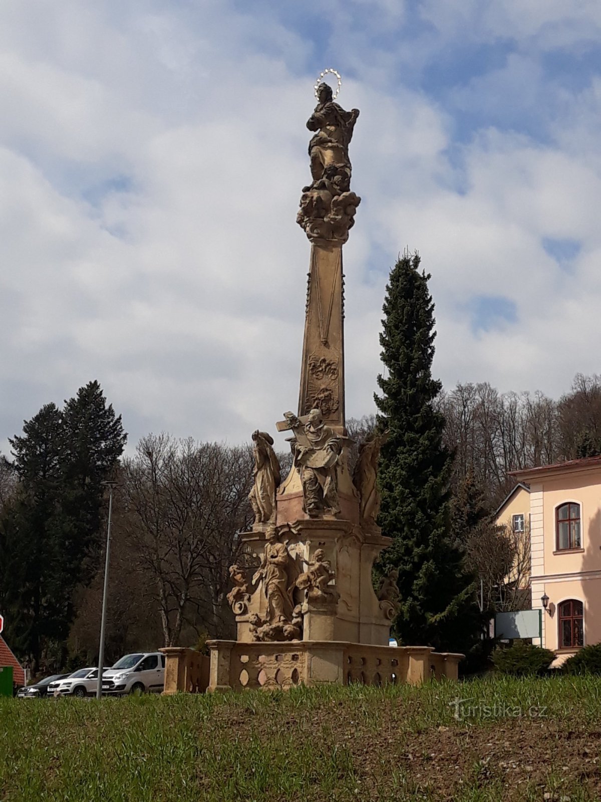 Žacléř - Mariensäule