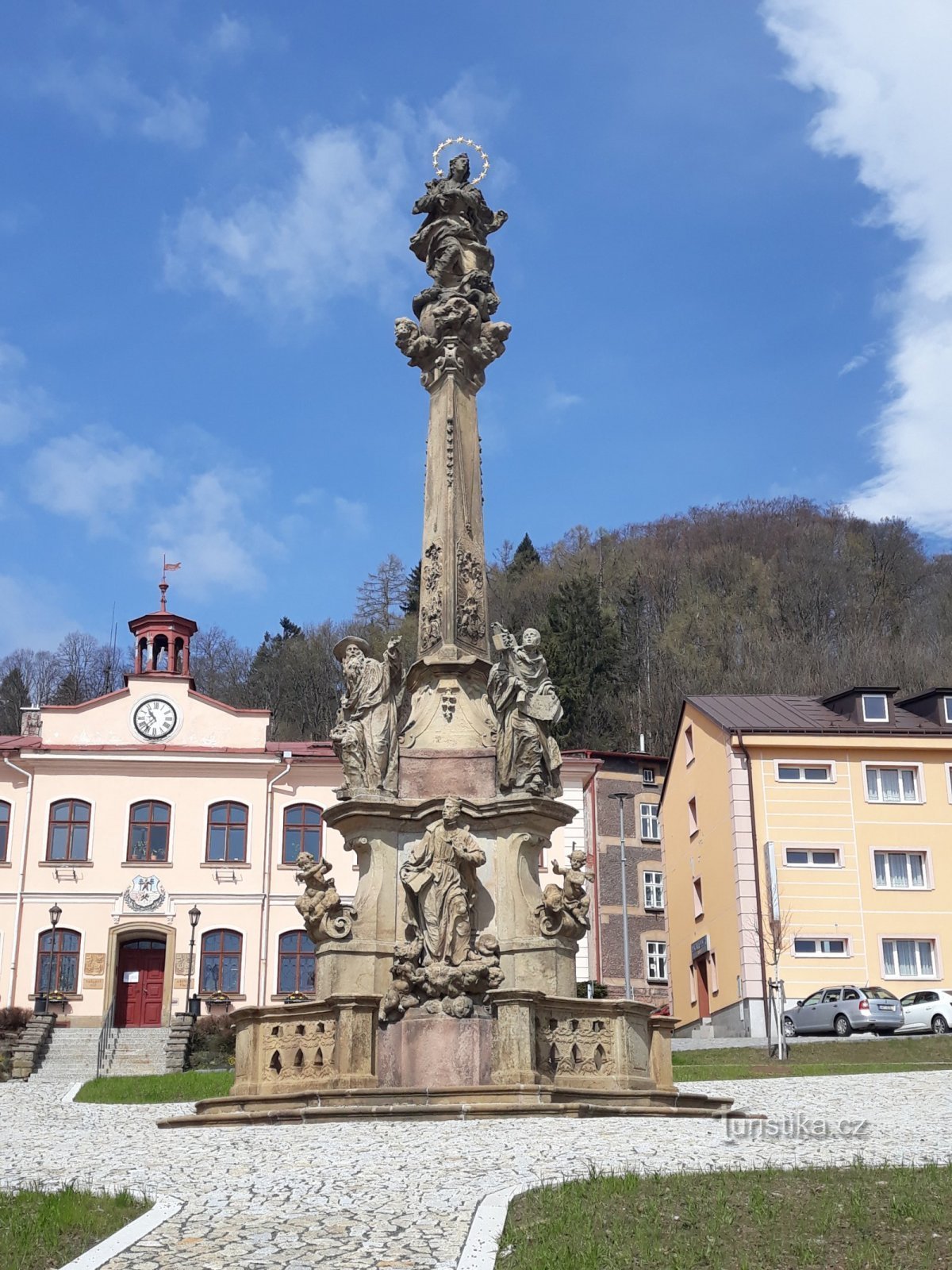 Žacléř - Colonne mariale