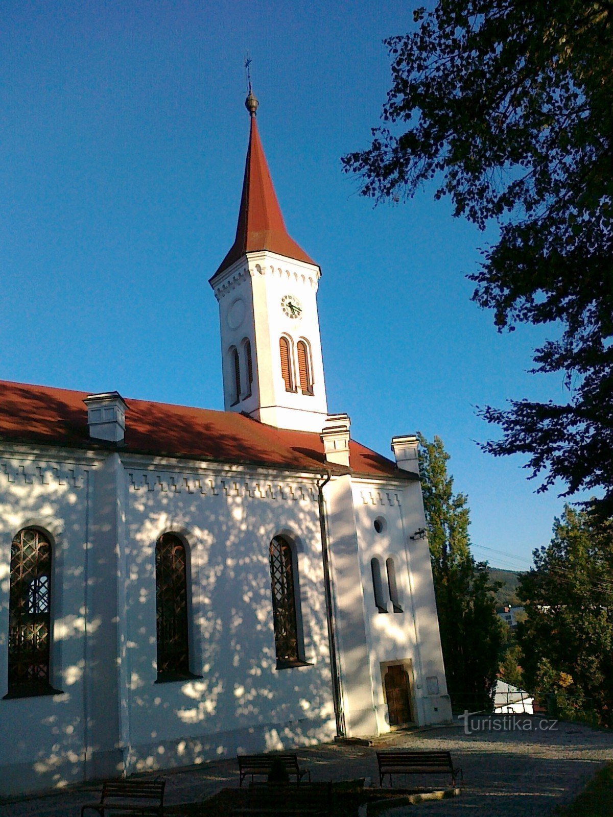 Zádveřice - Raková - evangelický kostel