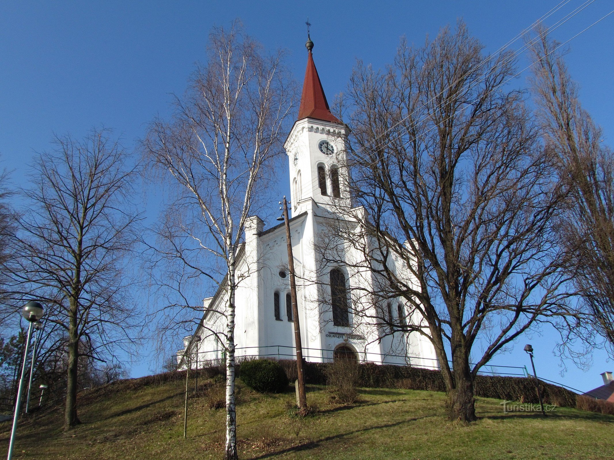 Zádveřice-Raková - evangélikus templom