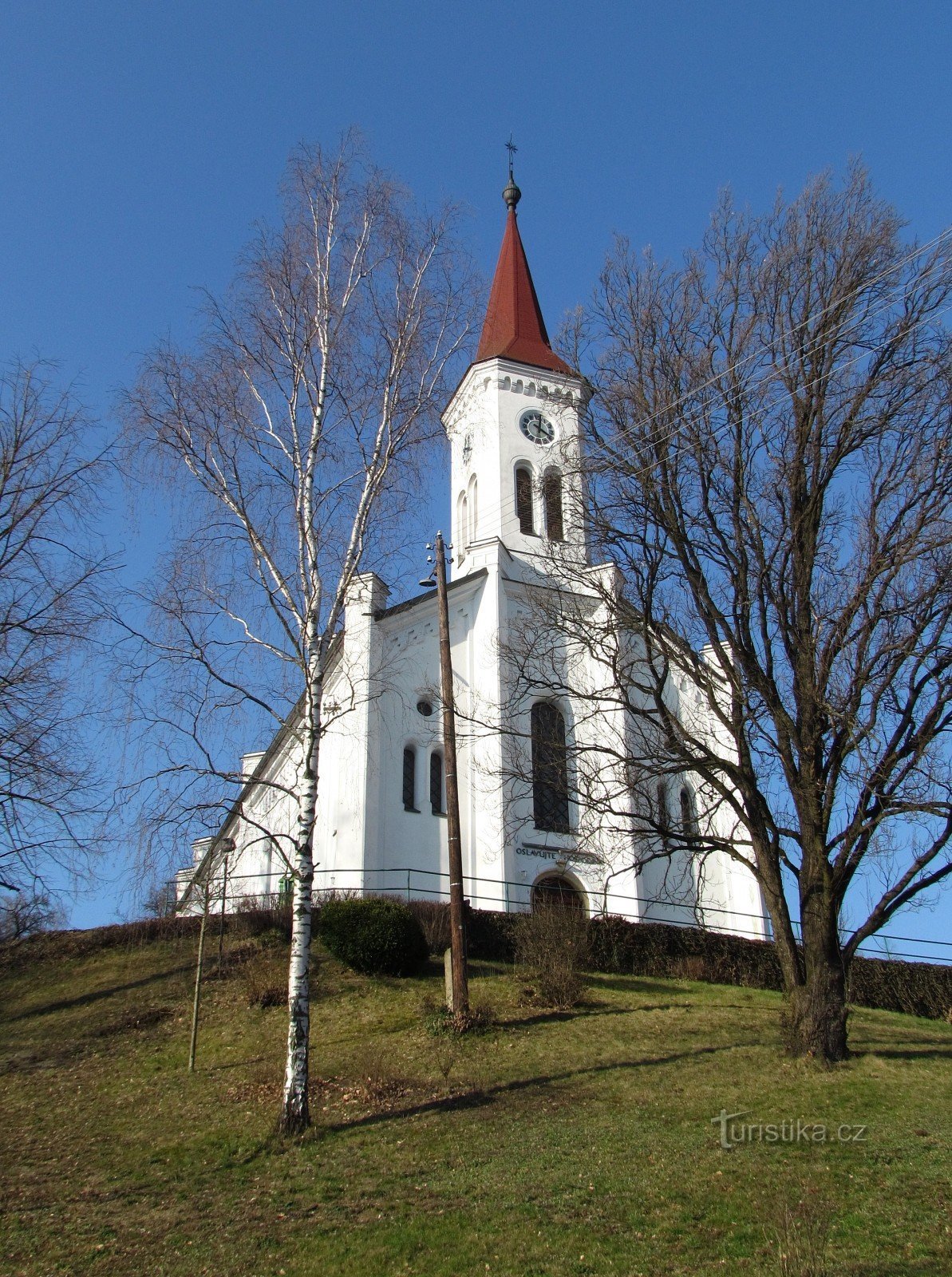 Zádveřice-Raková - evankelinen kirkko