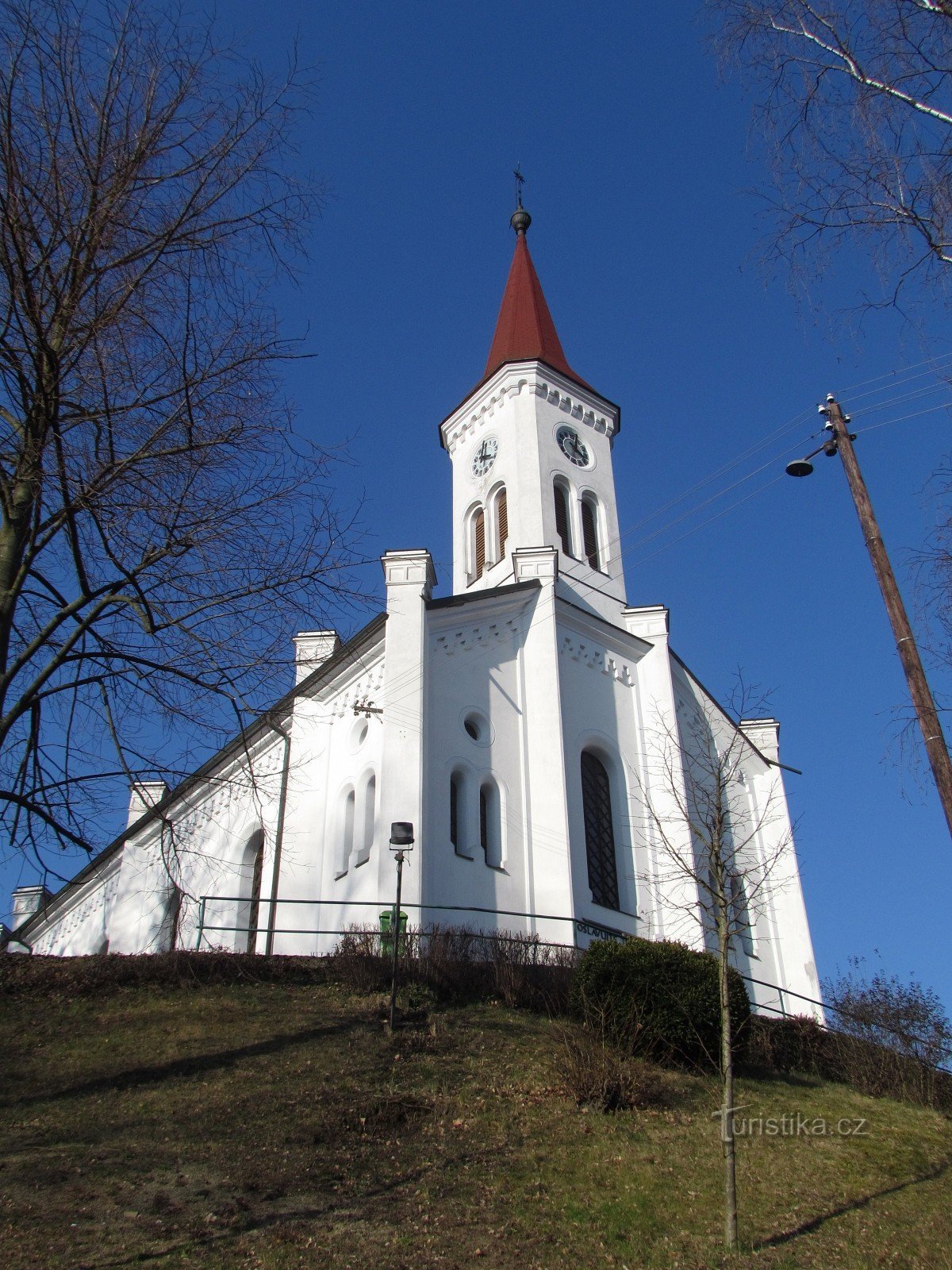 Zádveřice-Raková - kościół ewangelicki