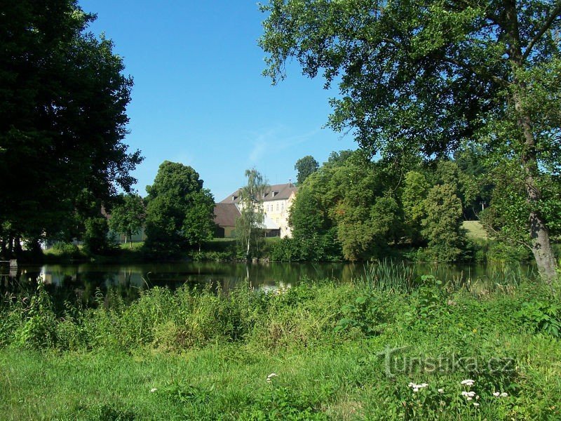 Zádvorský-vijver in Čekanice