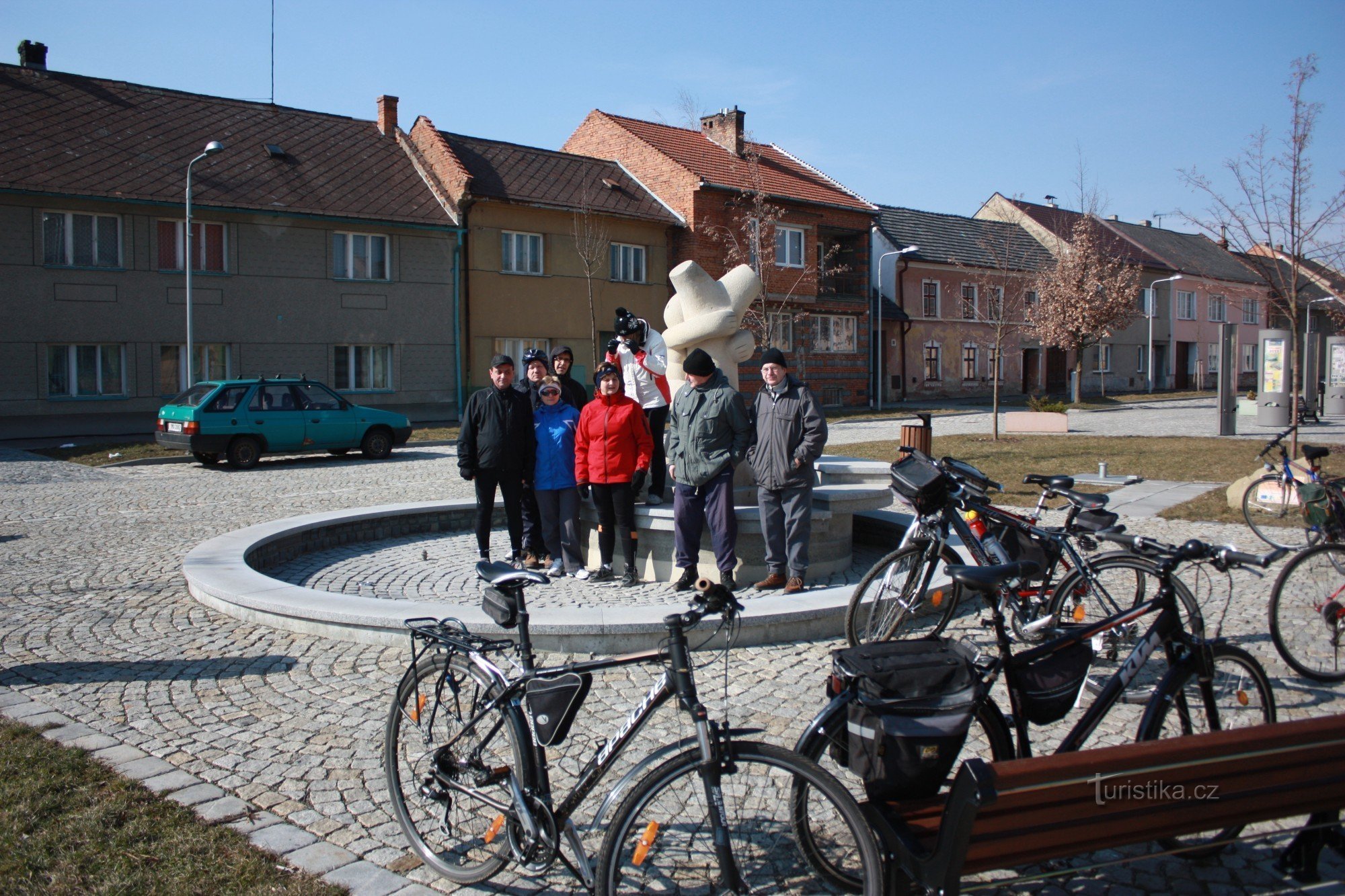 The start of the season of German cyclists