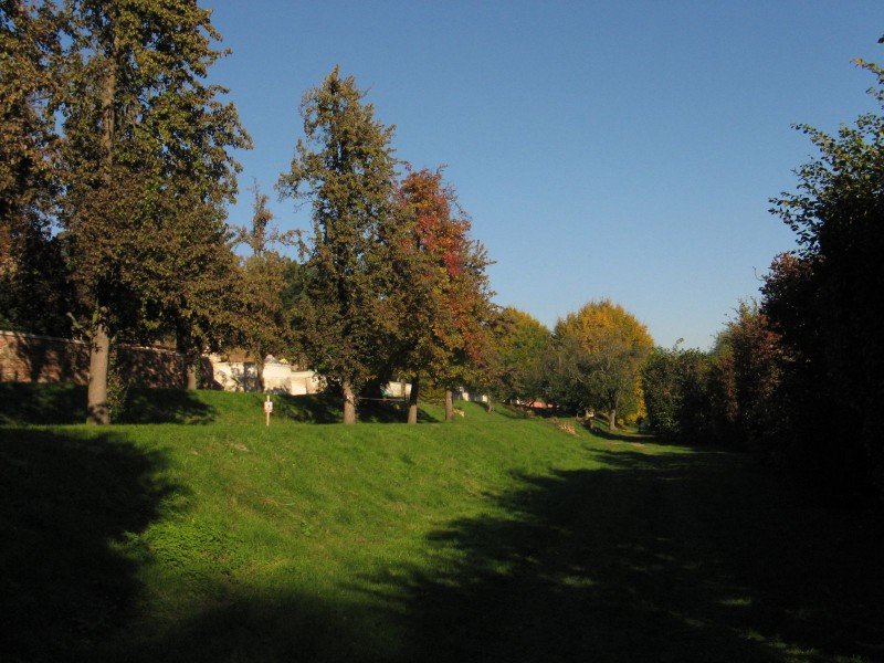 O jardim do mosteiro em Břevnov (Jardim do Mercado)