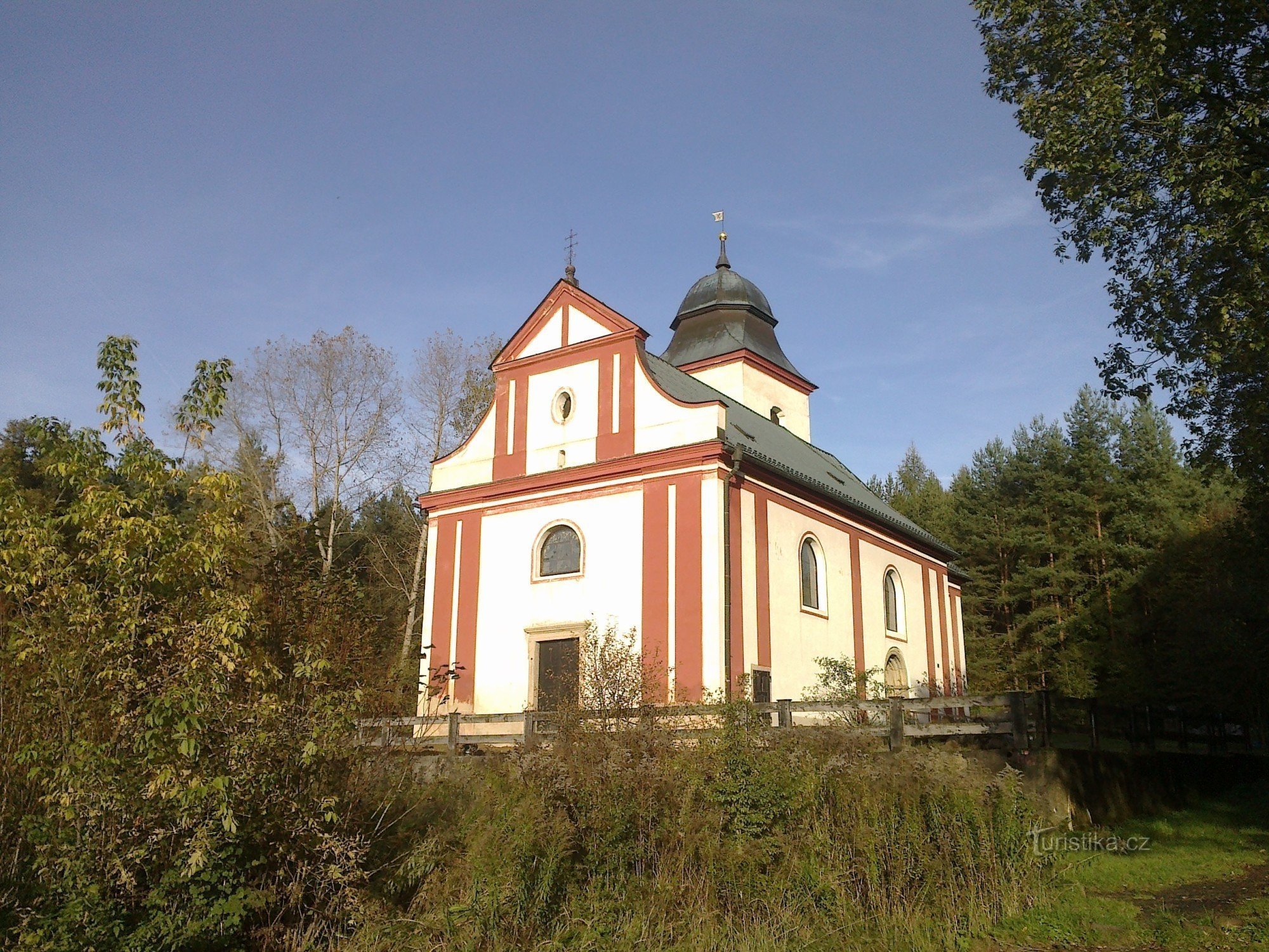 Zahrádka - zatopené město.