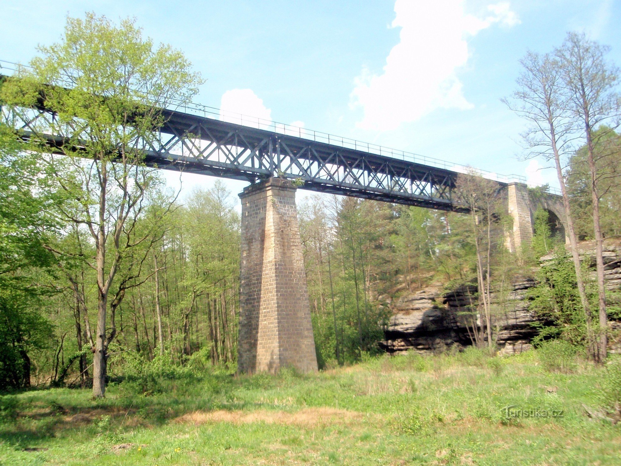 Jardins - Viaduto ferroviário