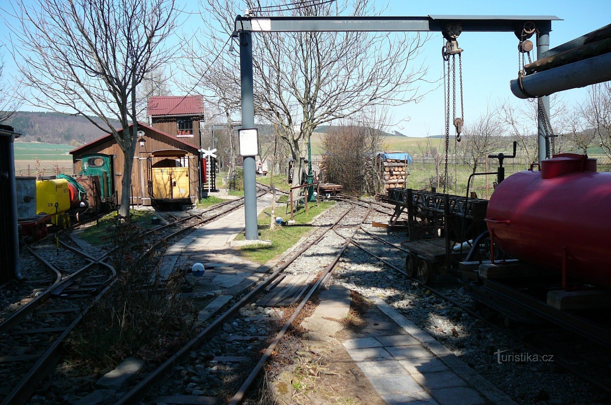 Ferrocarril del jardín de Drásov