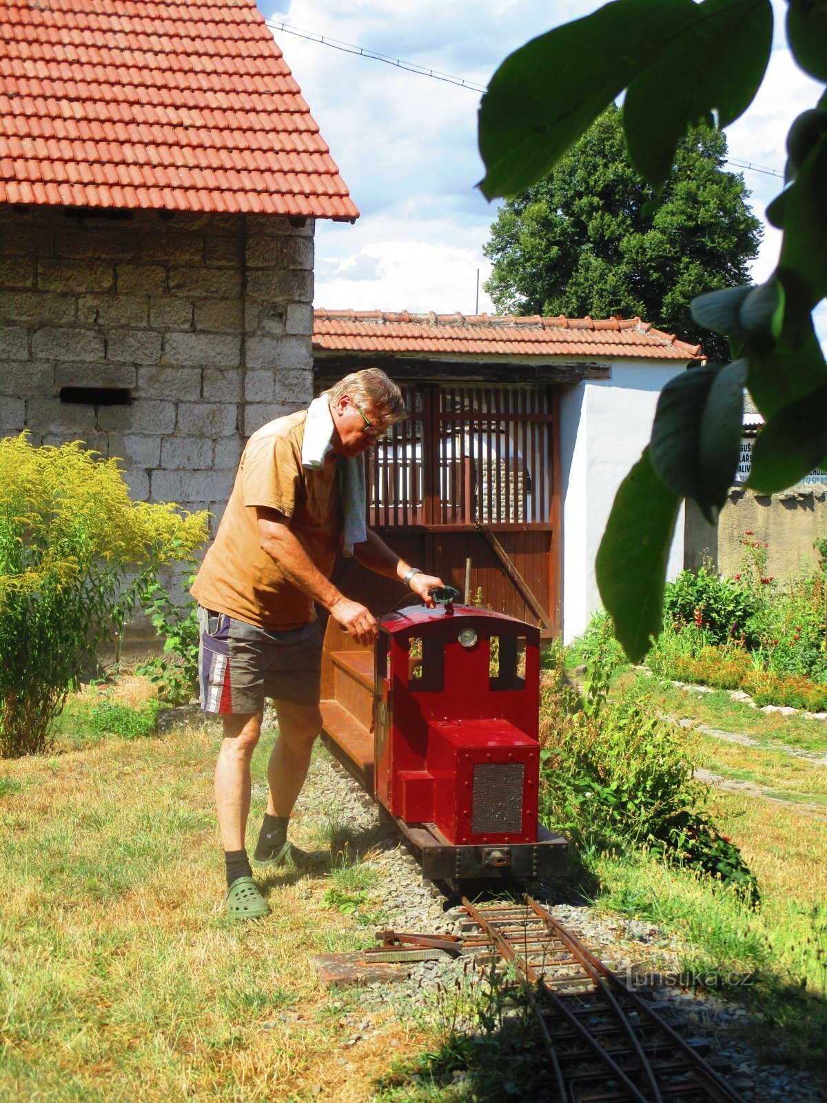 Garden Railway i Skalsk (MB)