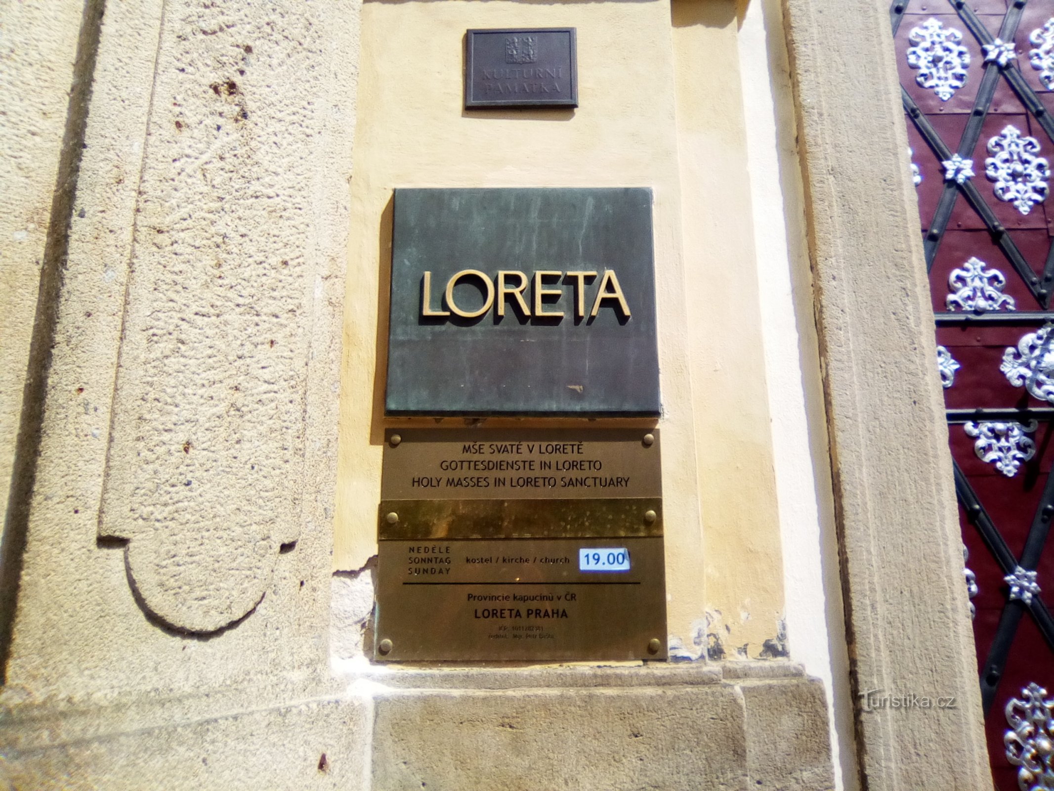 Ogrody Pałacu Černín - Loreto