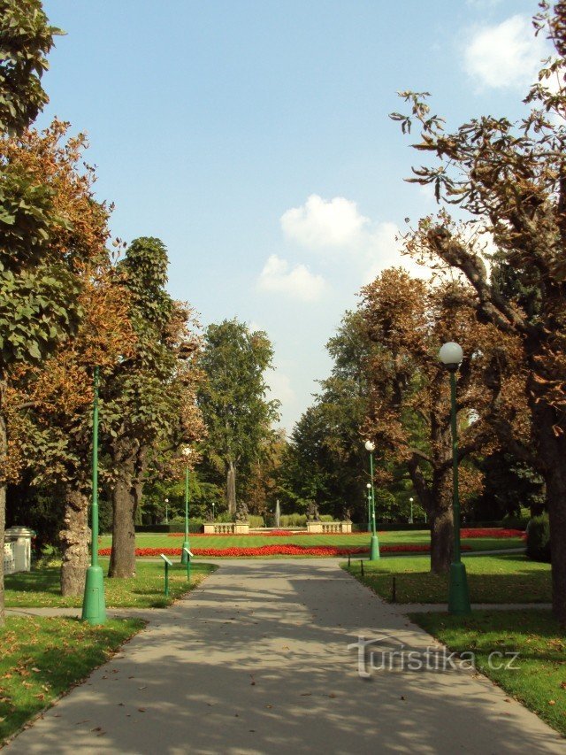 Jardins do Castelo de Praga - desta vez o Jardim Real