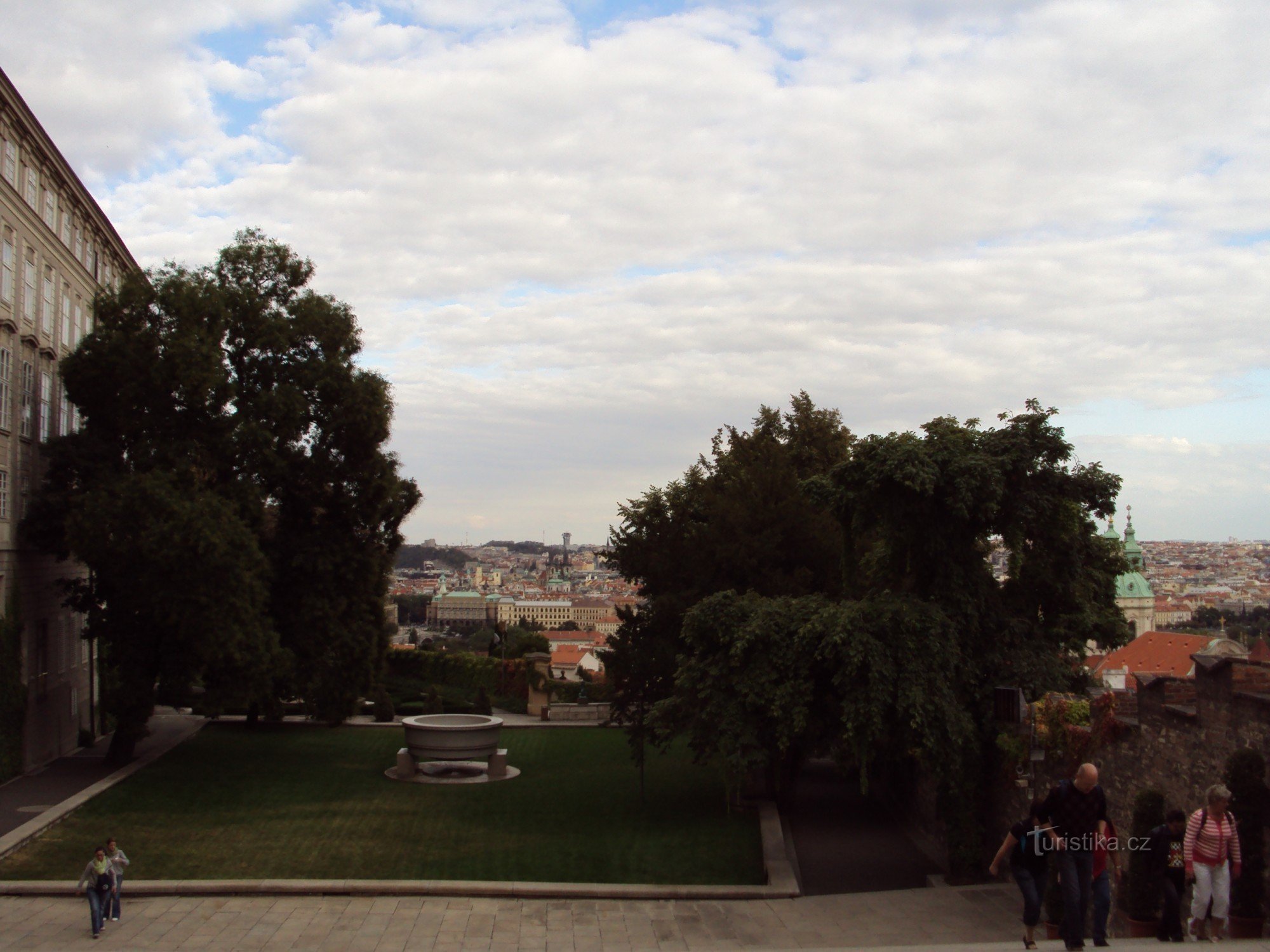 Jardins do Castelo de Praga - desta vez o Jardim do Paraíso