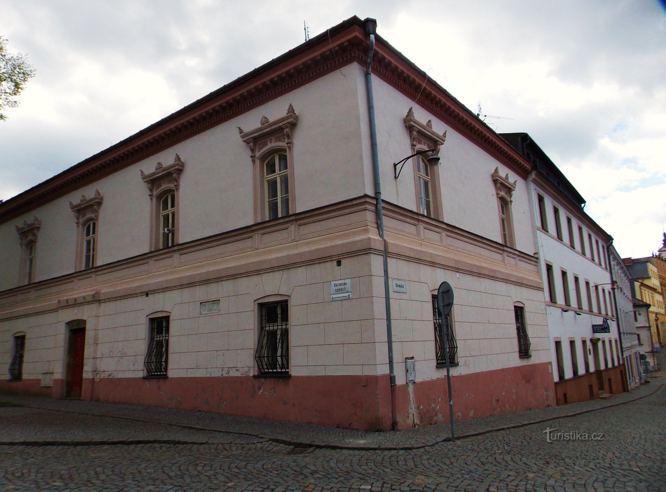 Bezienswaardigheden op het Wenceslasplein in Olomouc