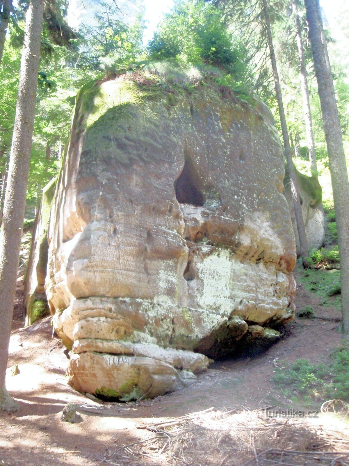 興味深い岩の形成