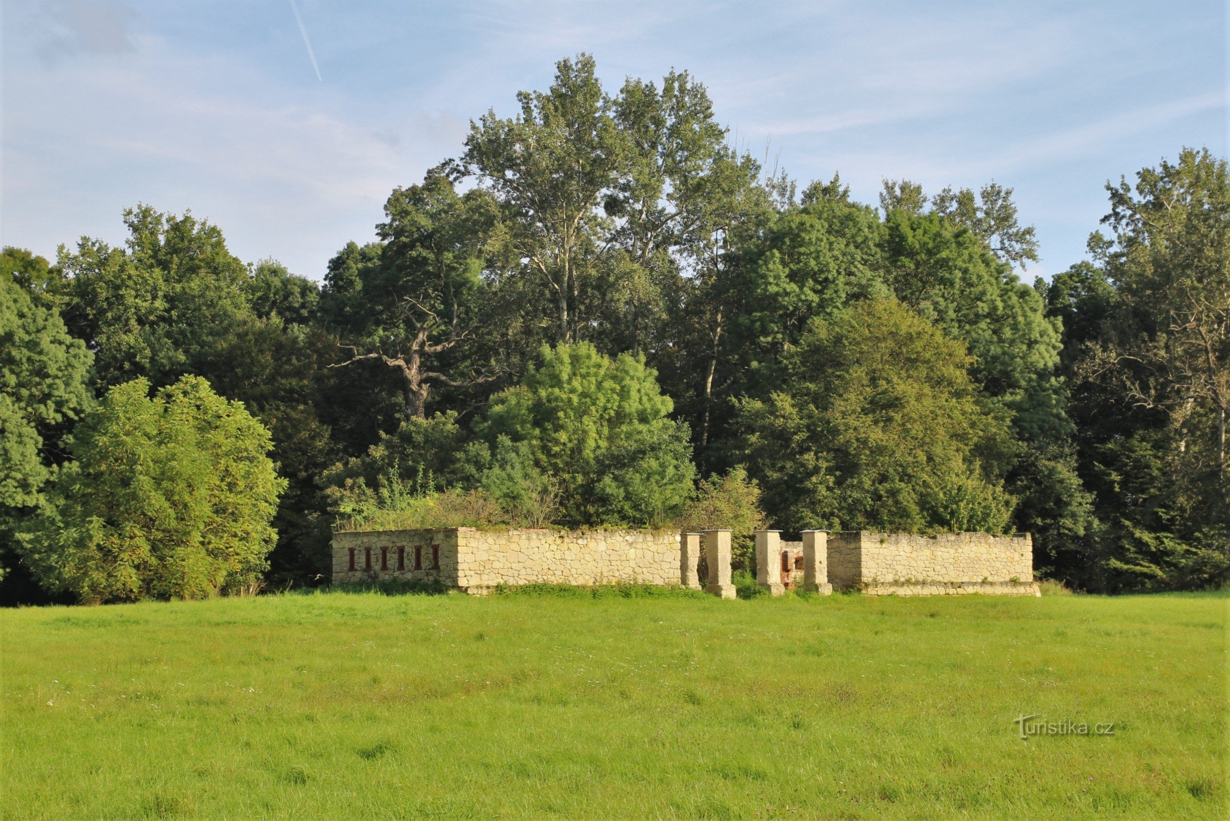 De basis van Hubert's schuur