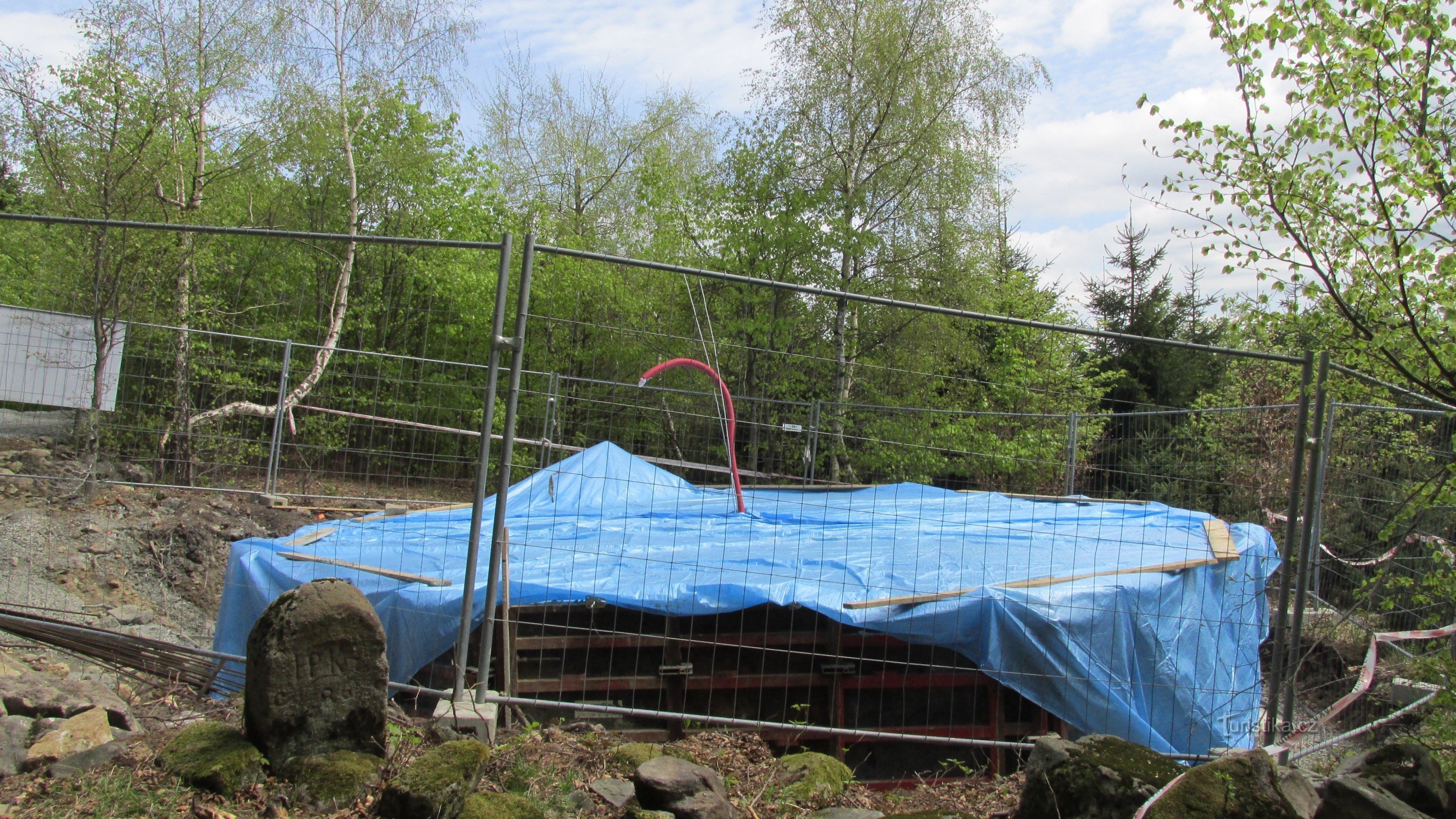 foundations of the lookout tower