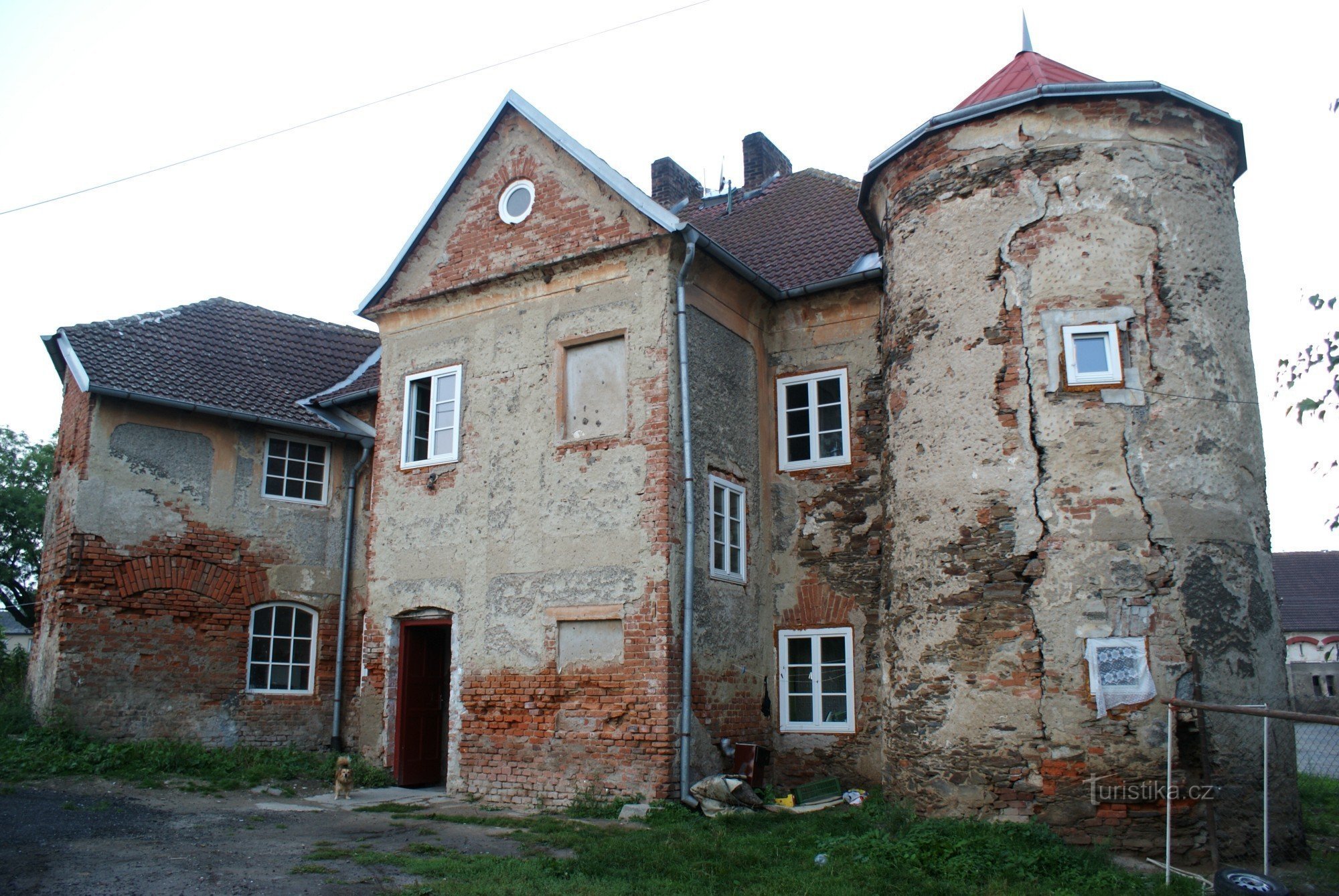 Alunos em Čáslav - fortaleza