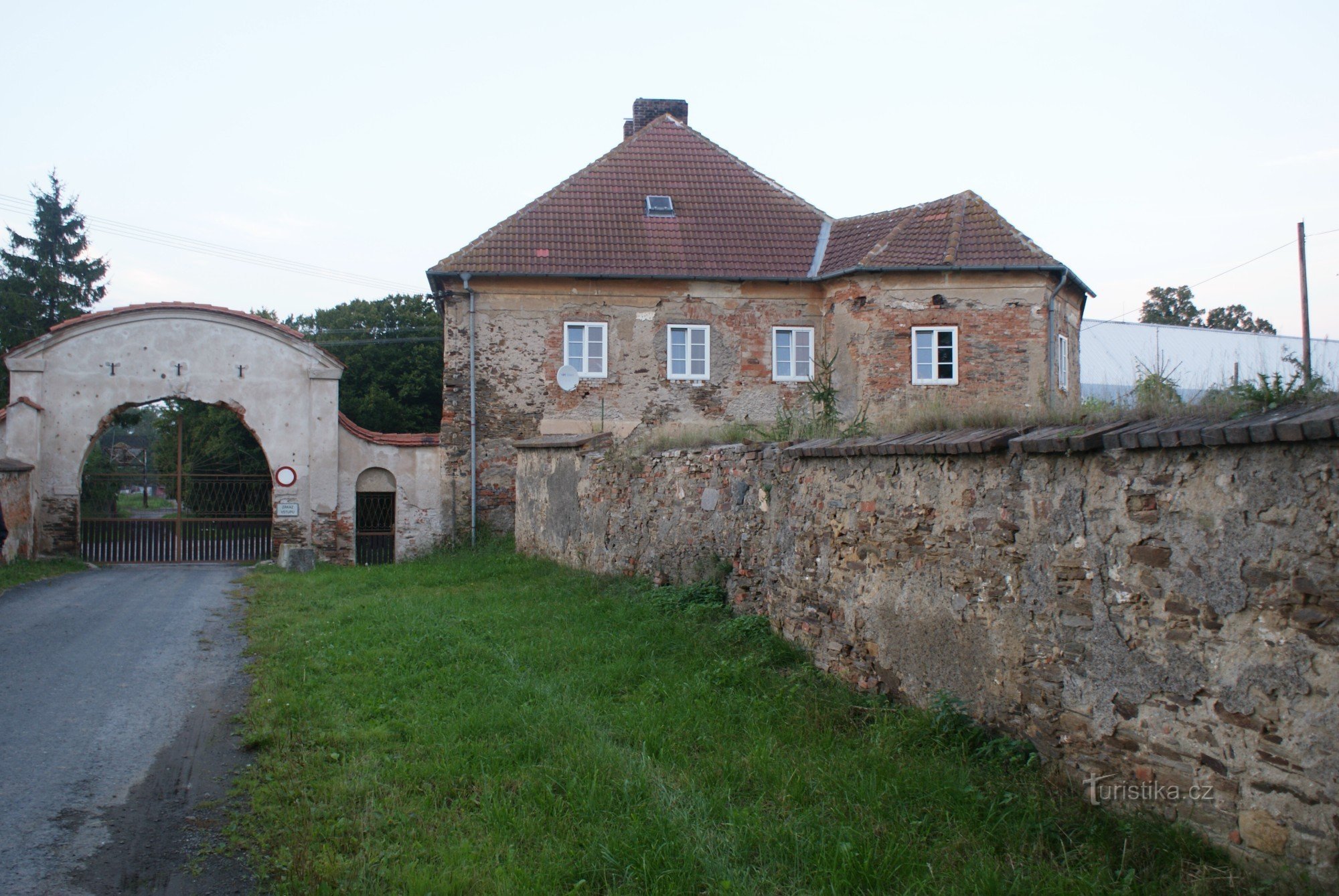 Élèves à Čáslav - forteresse