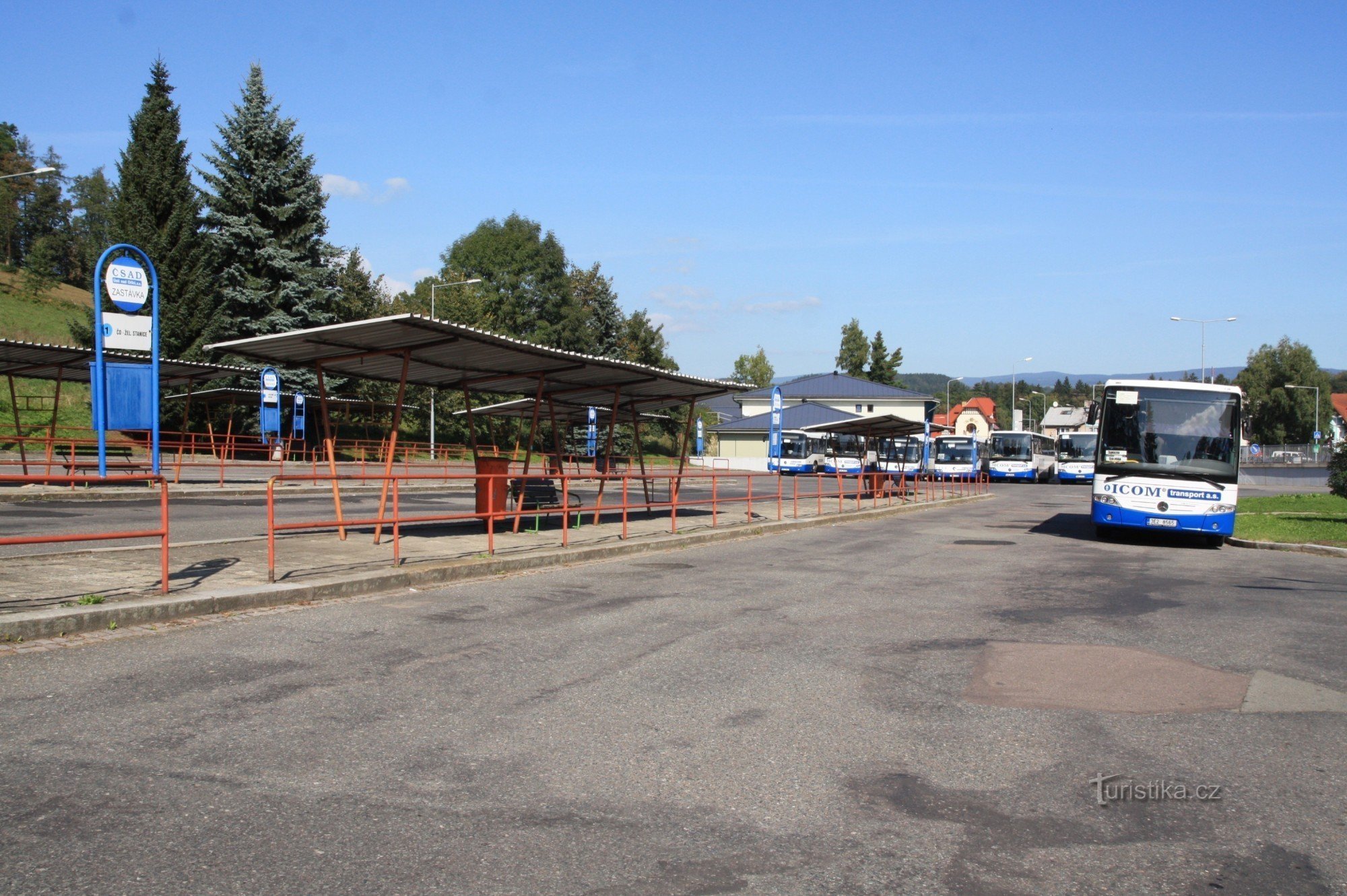 Žamberk - estación de autobuses