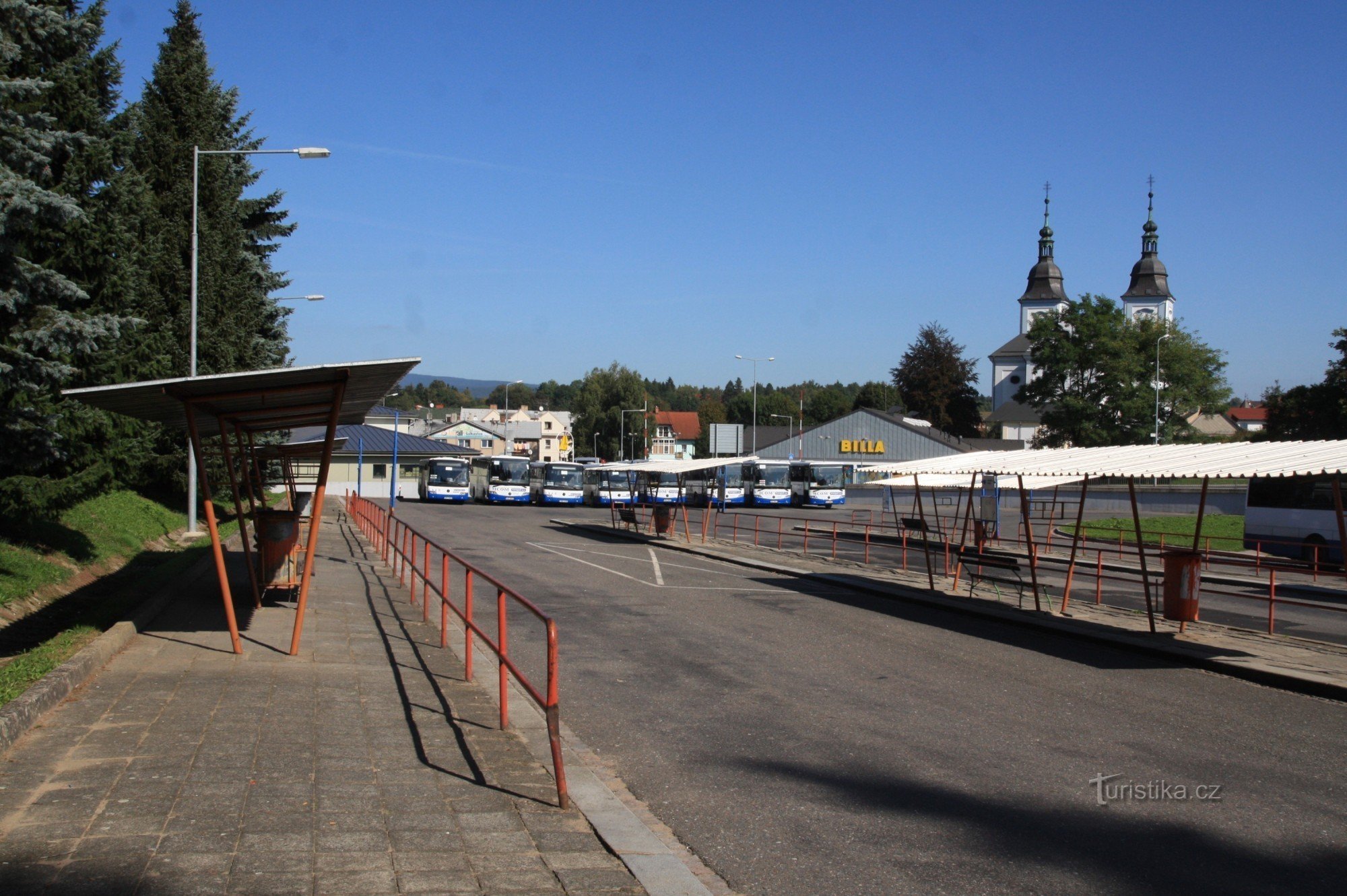 Žamberk - dworzec autobusowy
