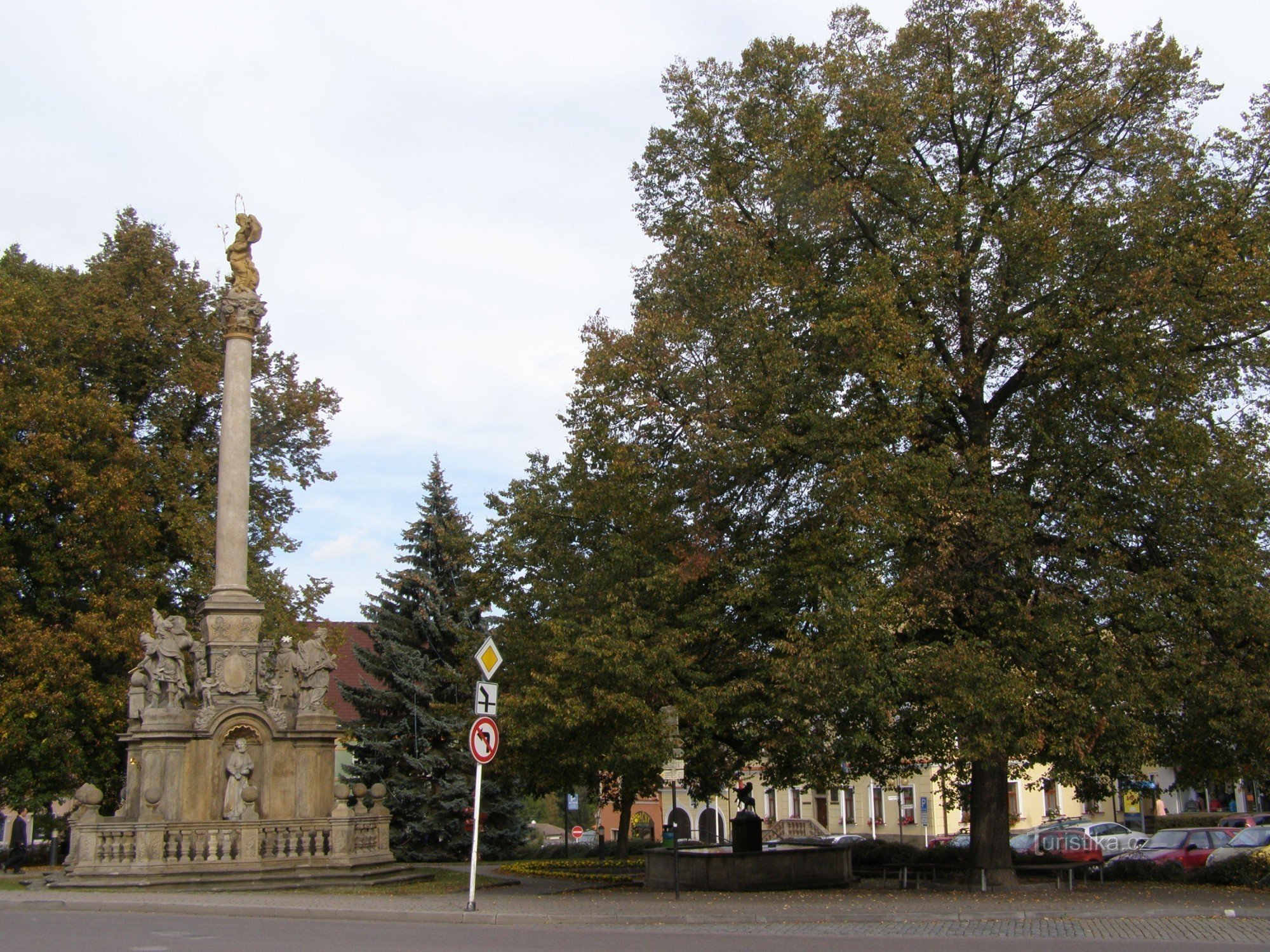 Žamberk - the main tourist signpost