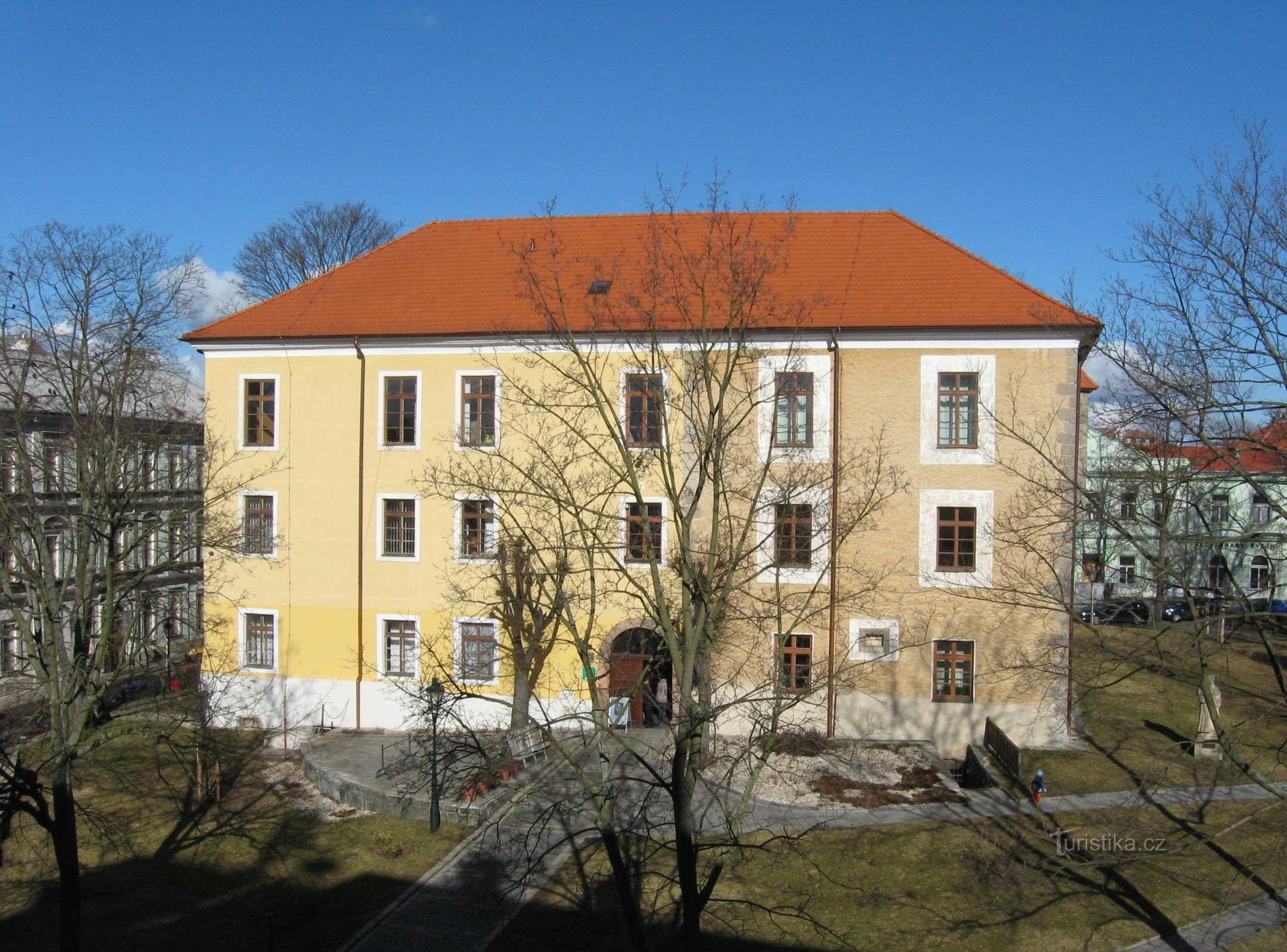 Kasteel - Ernestinum (c) archief van het stadskantoor van Příbram