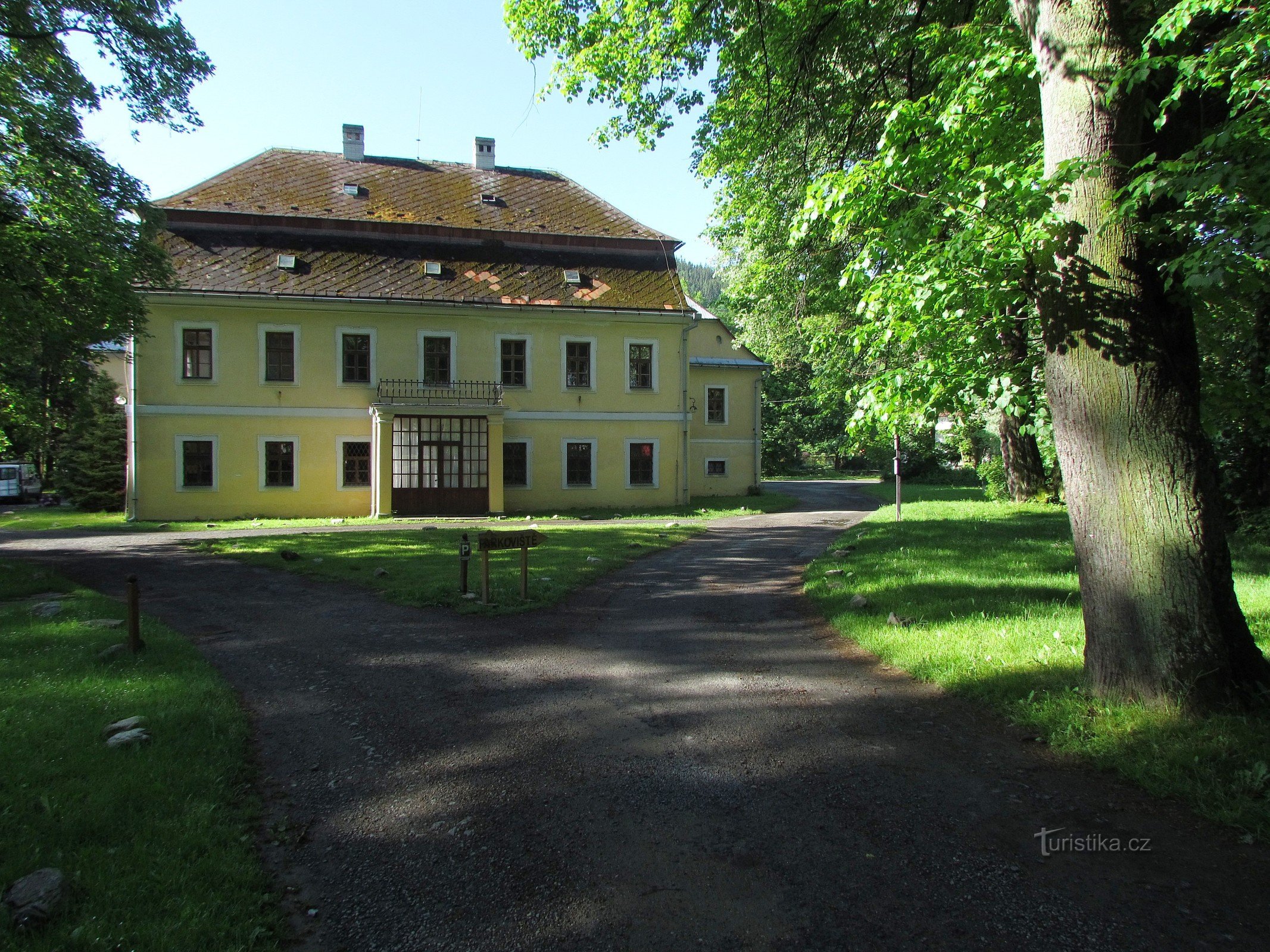 Grohmann kastély - jelenleg vendégház