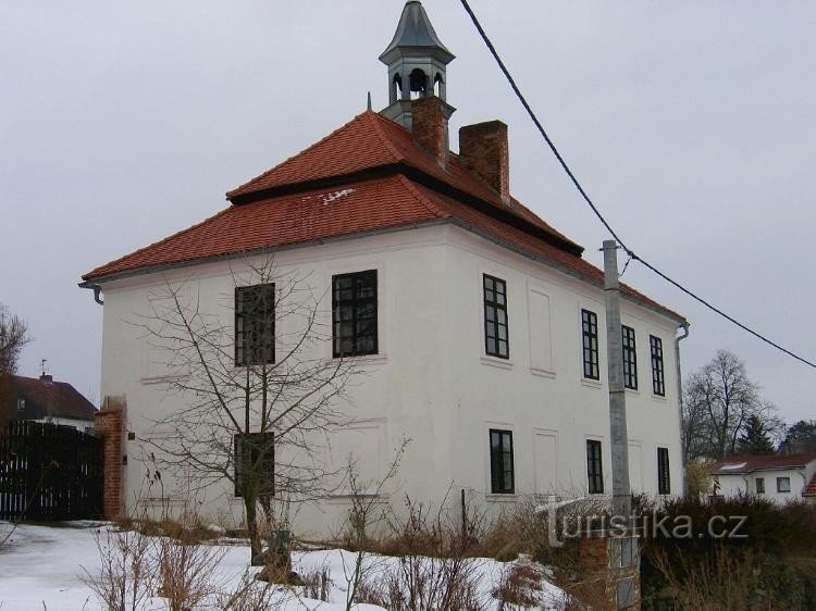 Castle: View of the castle from the west