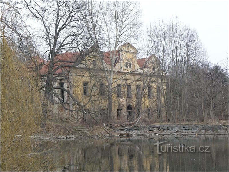 Castelul înainte de reconstrucție