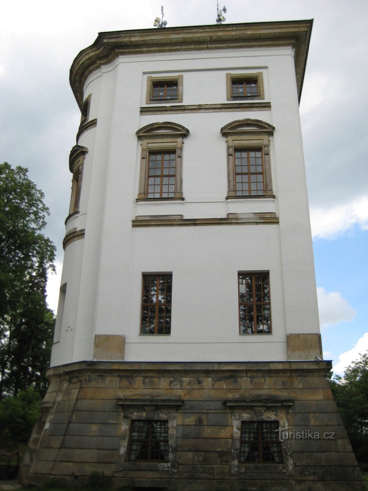 Castillo cerca de Rudoltice