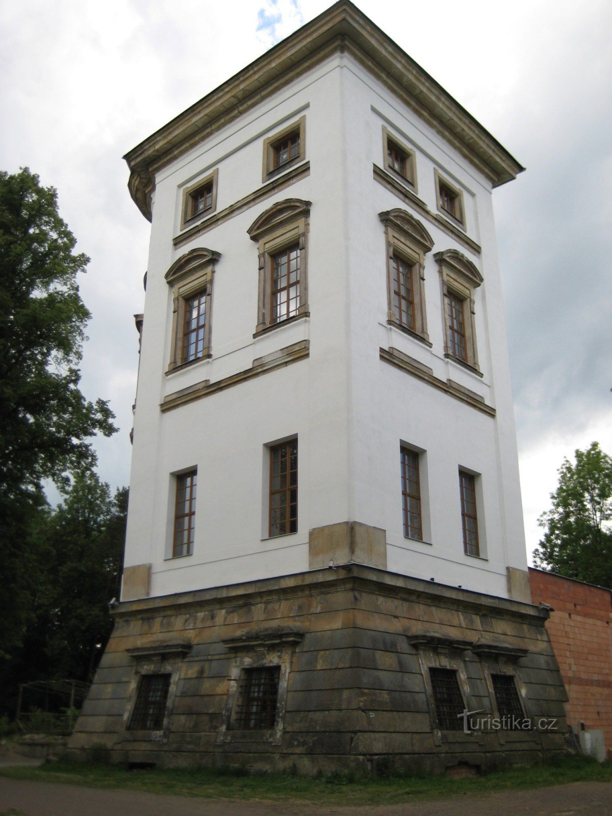 Chateau Rudoltice közelében