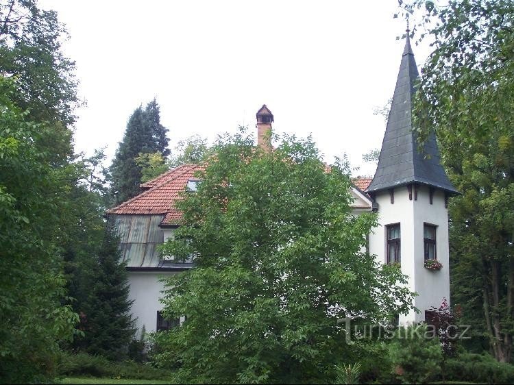 Kasteel: Kasteel op Hubleska, niet ver van meren